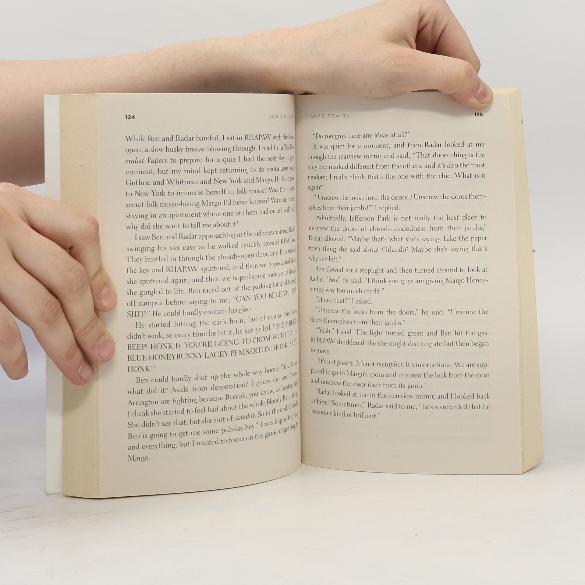 John Green Paper Towns