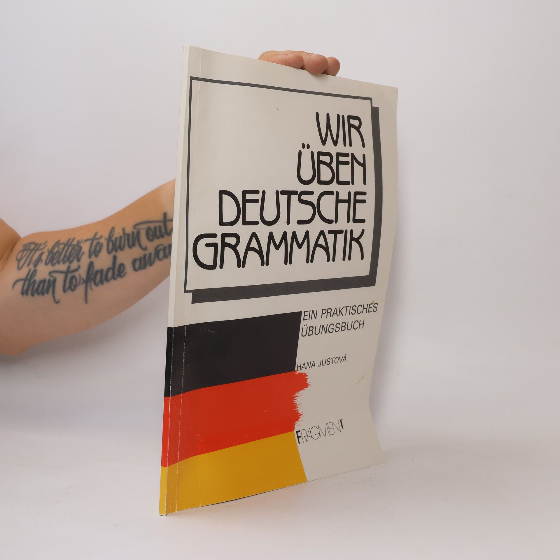 Hana Justová Wir üben deutsche Grammatik (pracovní sešit)