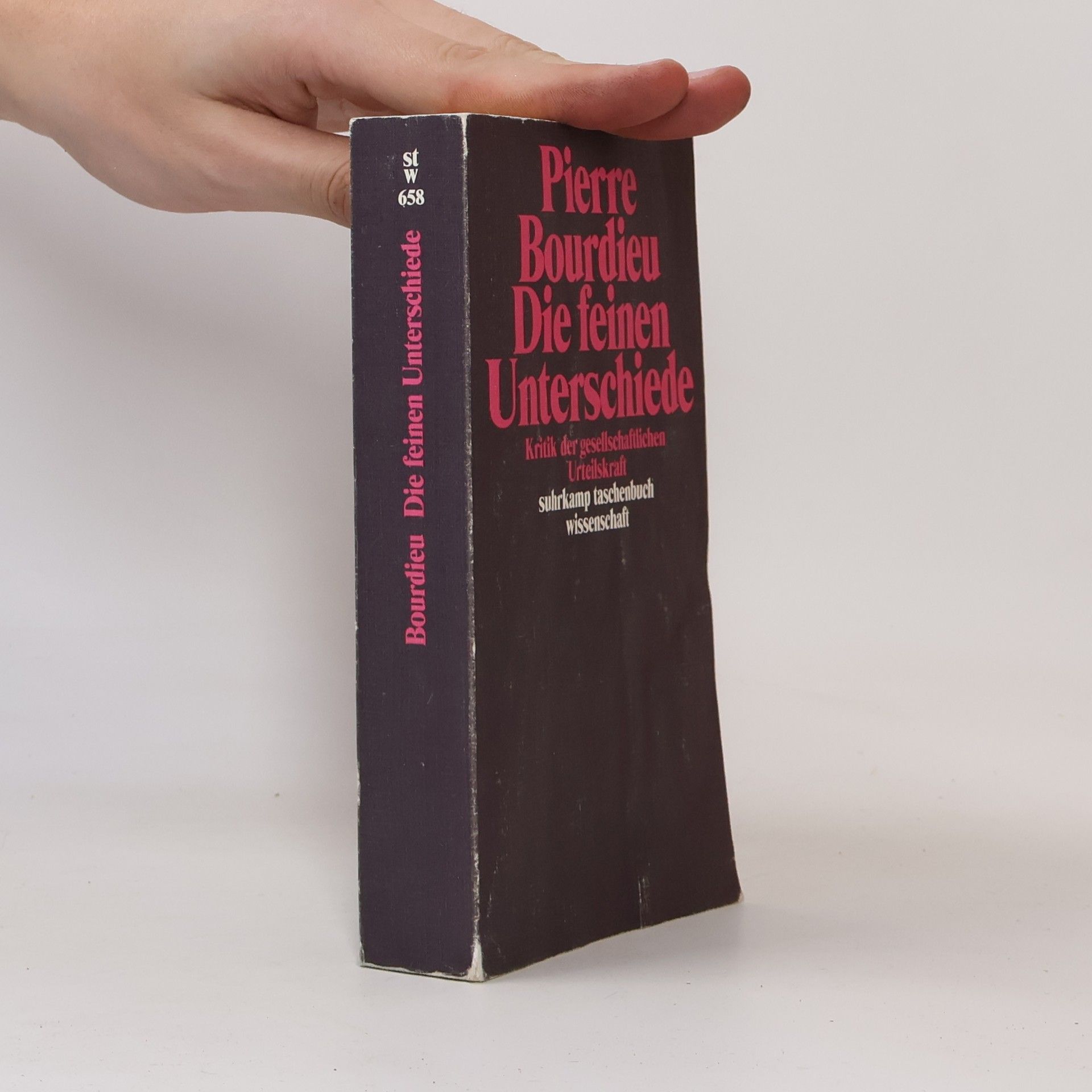Pierre Bourdieu Die feinen Unterschiede