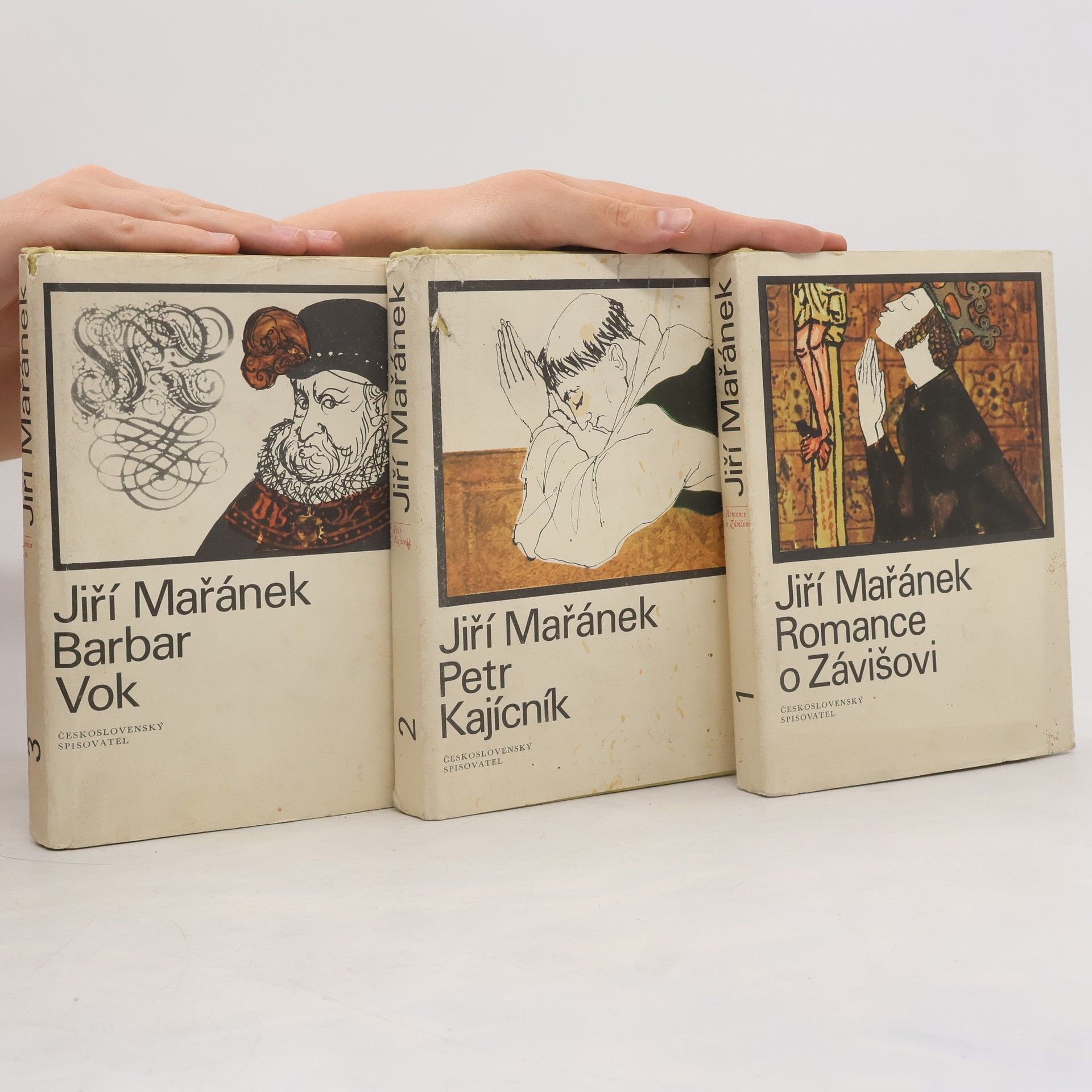Jiří Mařánek Trilogie pětilisté růže. 1. - 3. díl