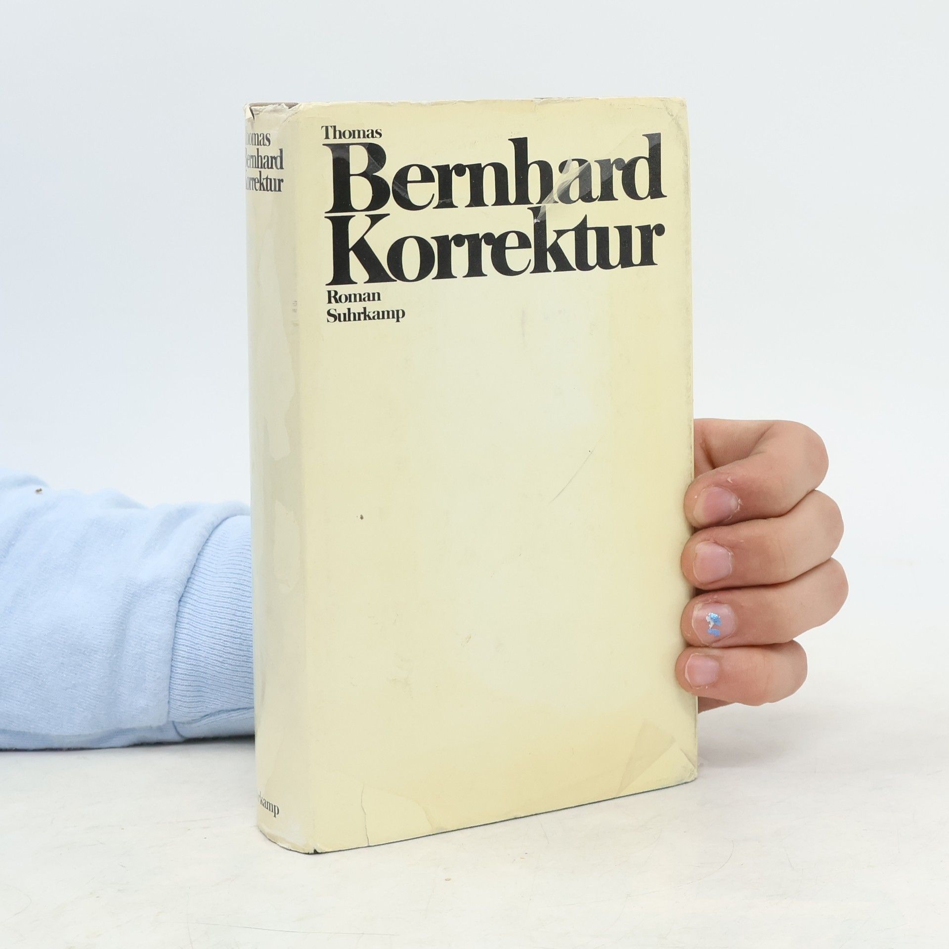 Thomas Bernhard Korrektur