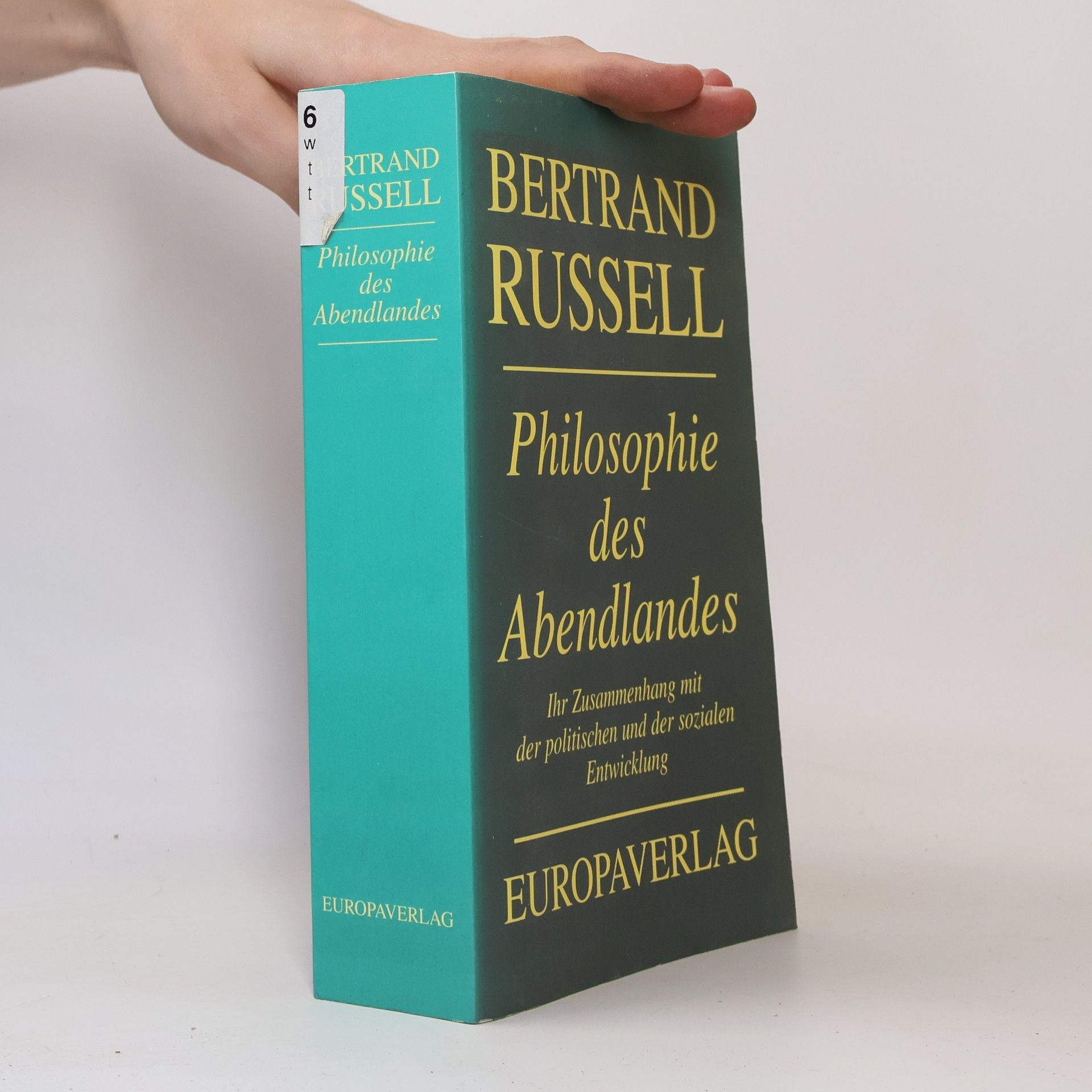 Bertrand Russell Philosophie des Abendlandes