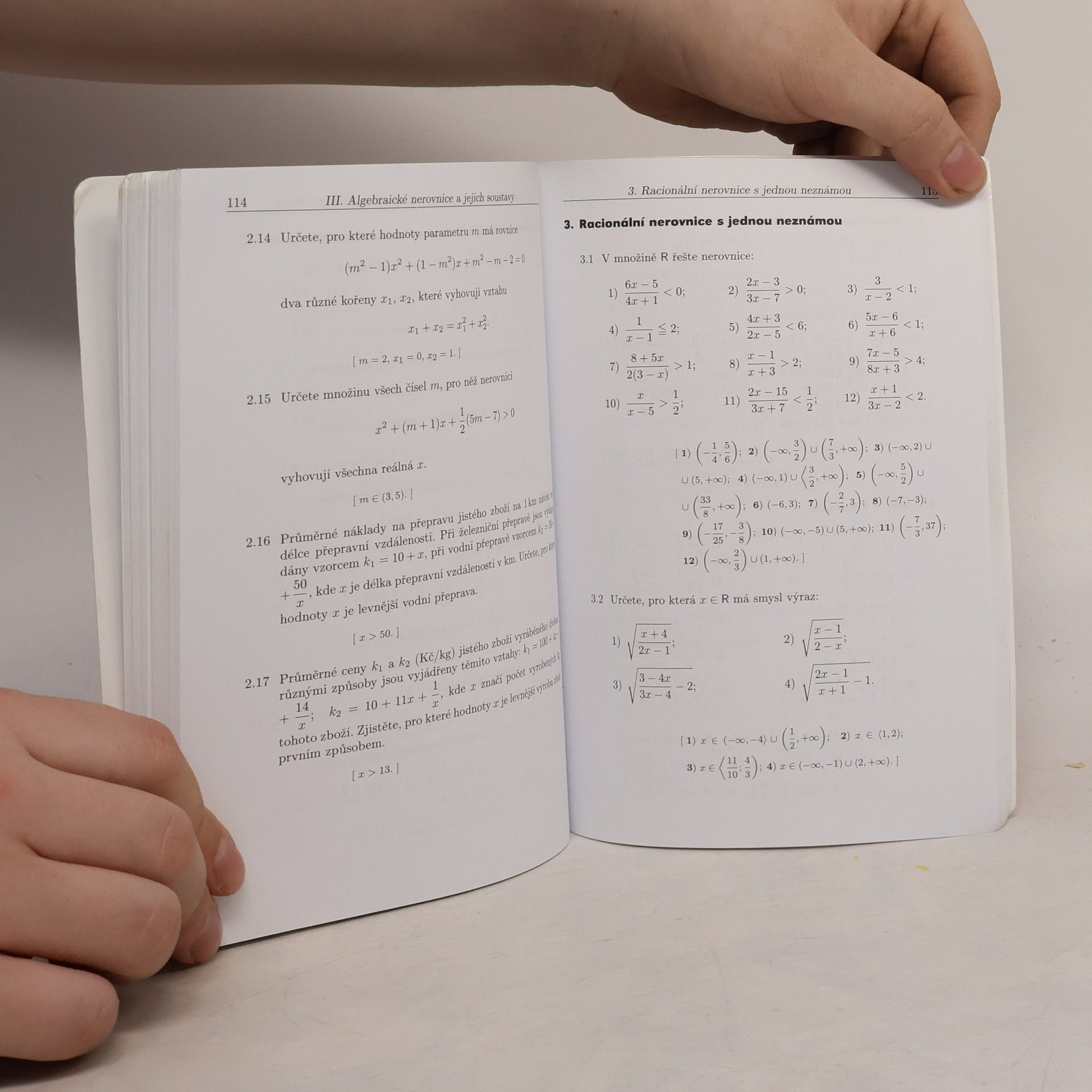 František Janeček Sbírka úloh z matematiky pro střední školy