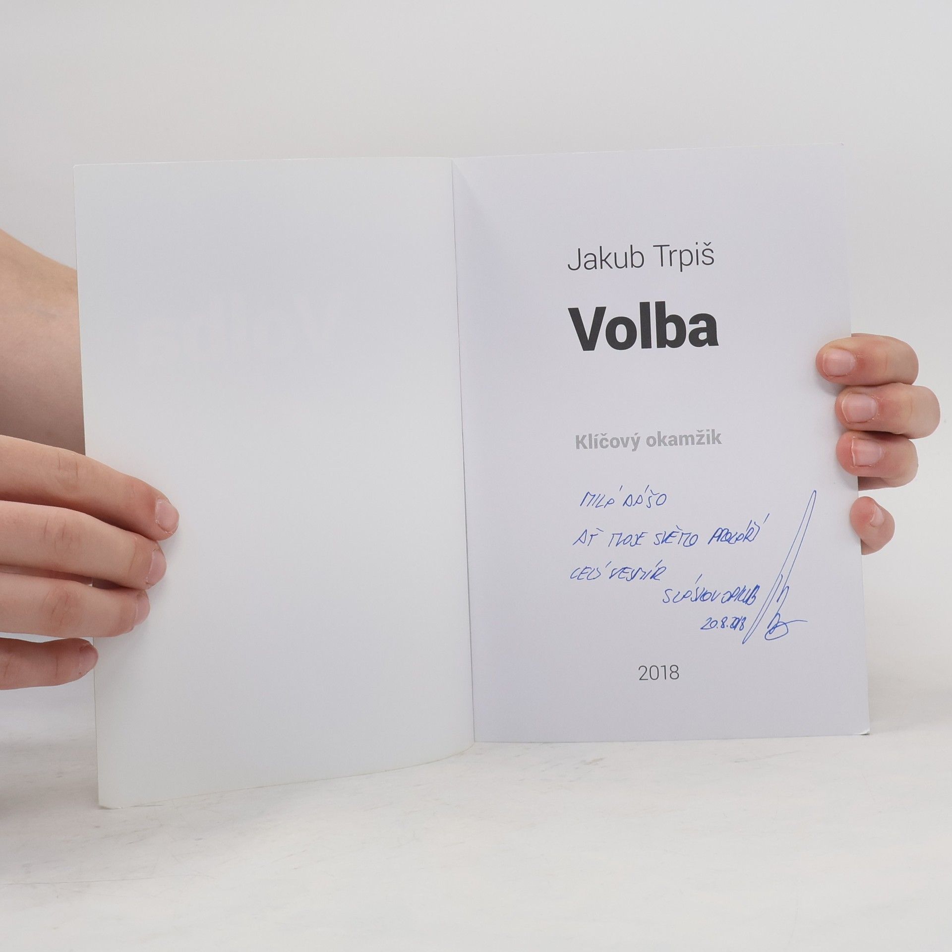 Jakub Trpiš Volba