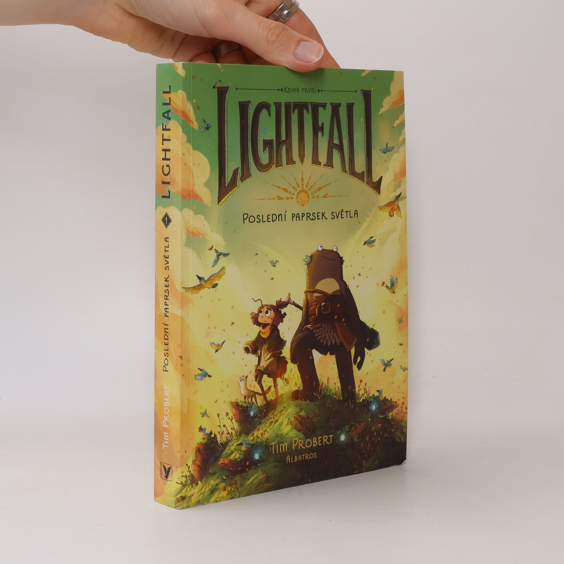 Tim Probert Lightfall: poslední paprsek světla, kniha první