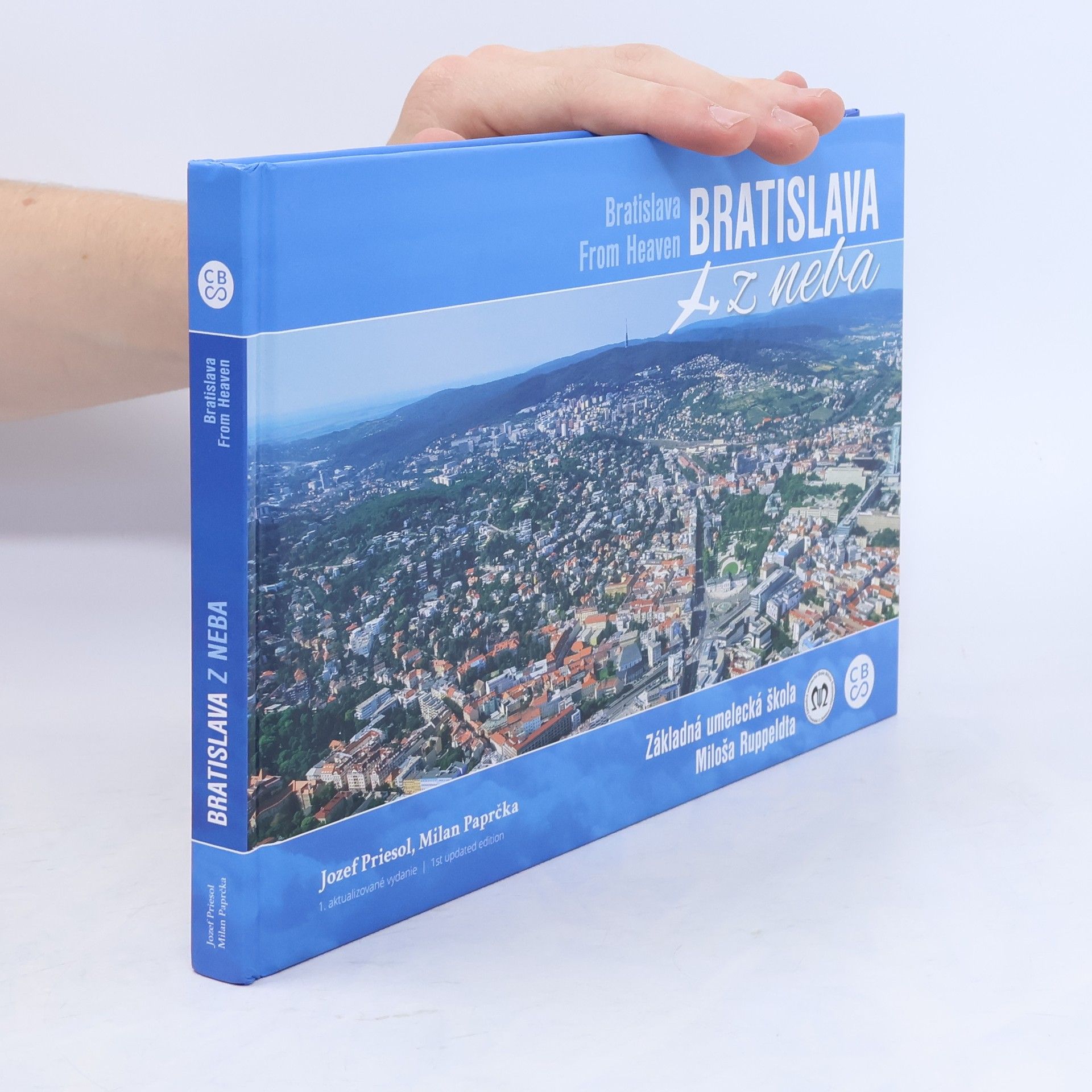 Jozef Priesol Bratislava z neba. Bratislava from Heaven