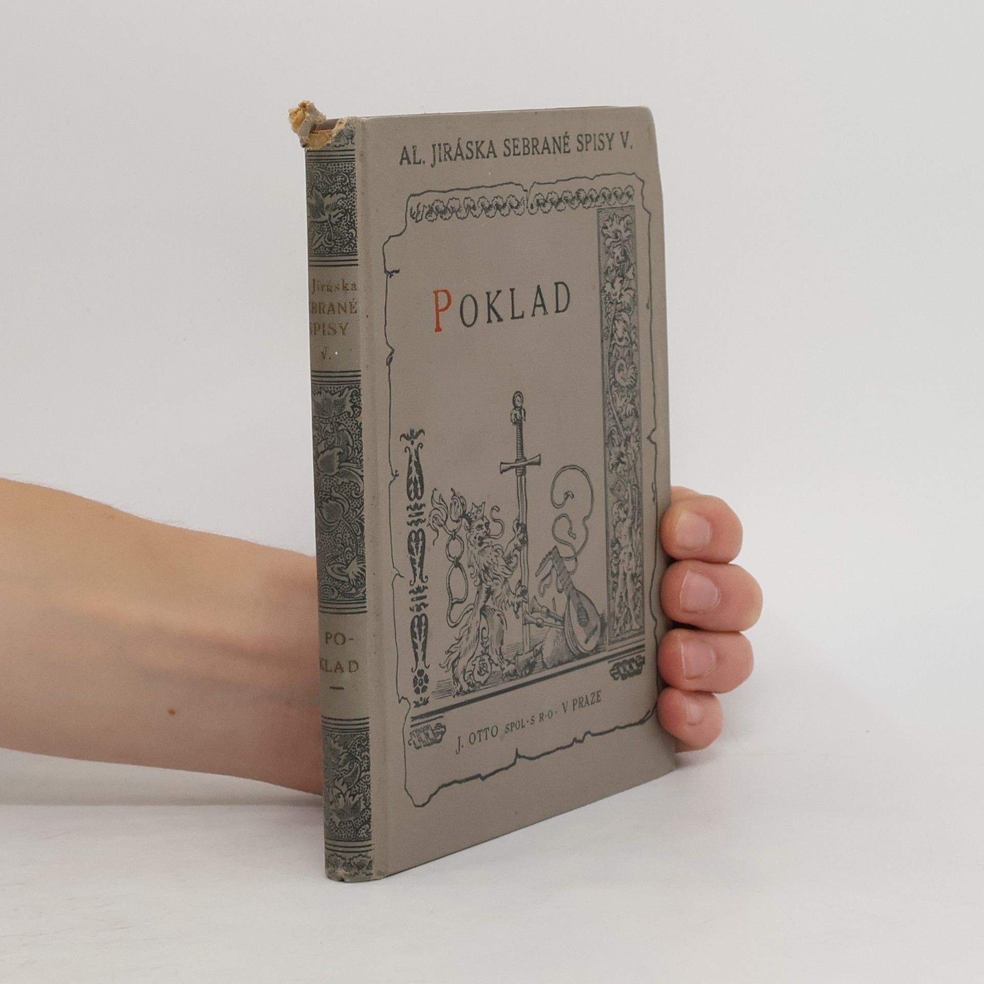 Alois Jirásek Poklad. Historický obraz z osmnáctého století