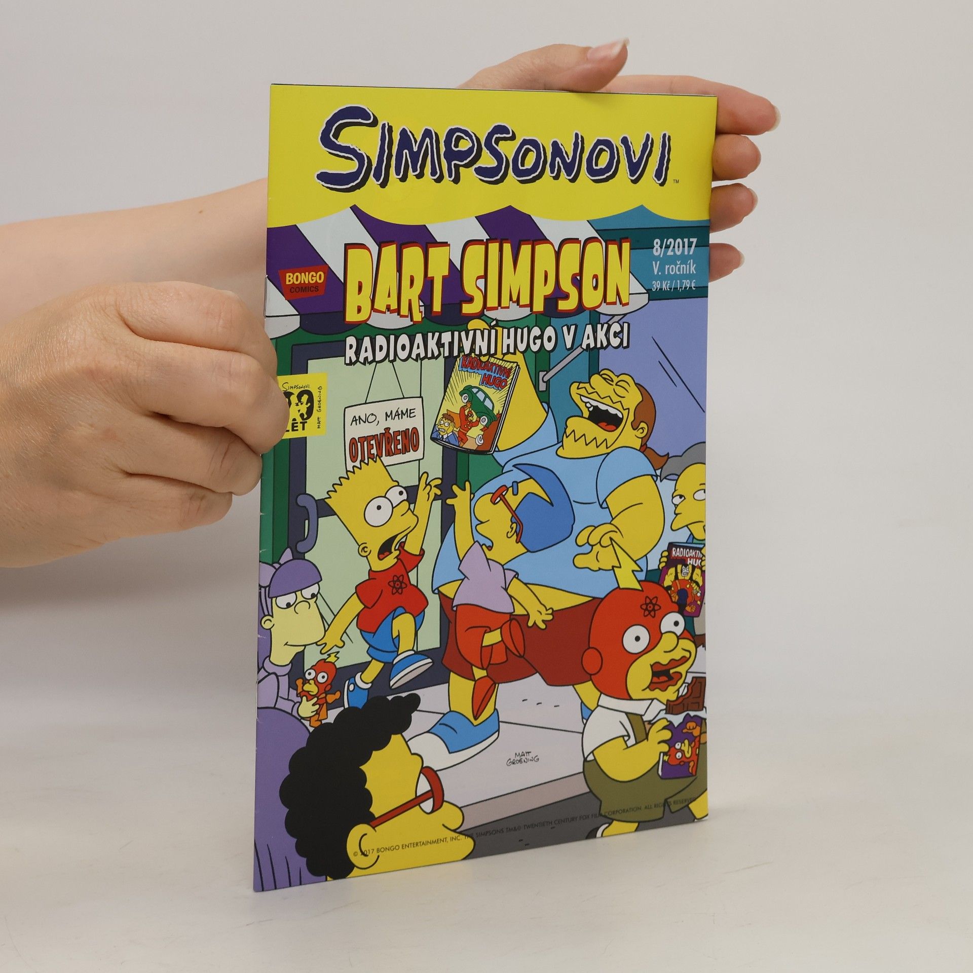Matt Groening Simpsonovi: Bart Simpson, 8/2017