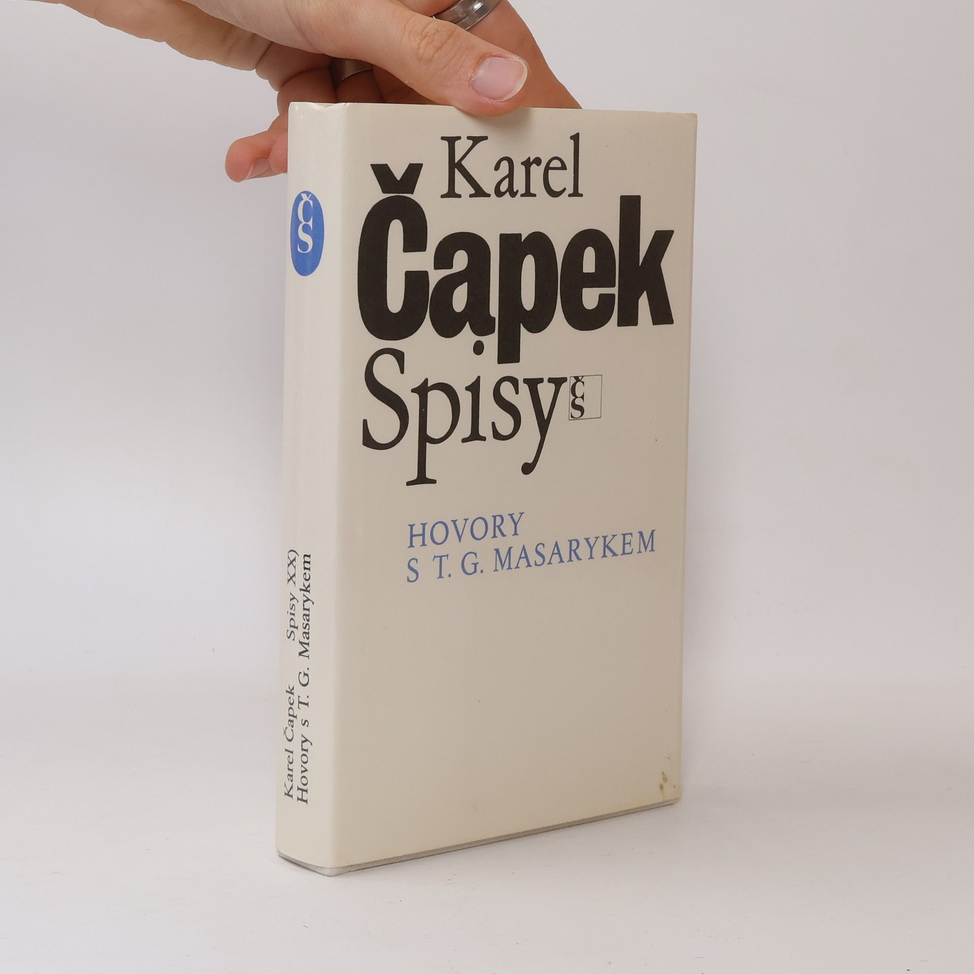Karel Čapek Hovory s T. G. Masarykem