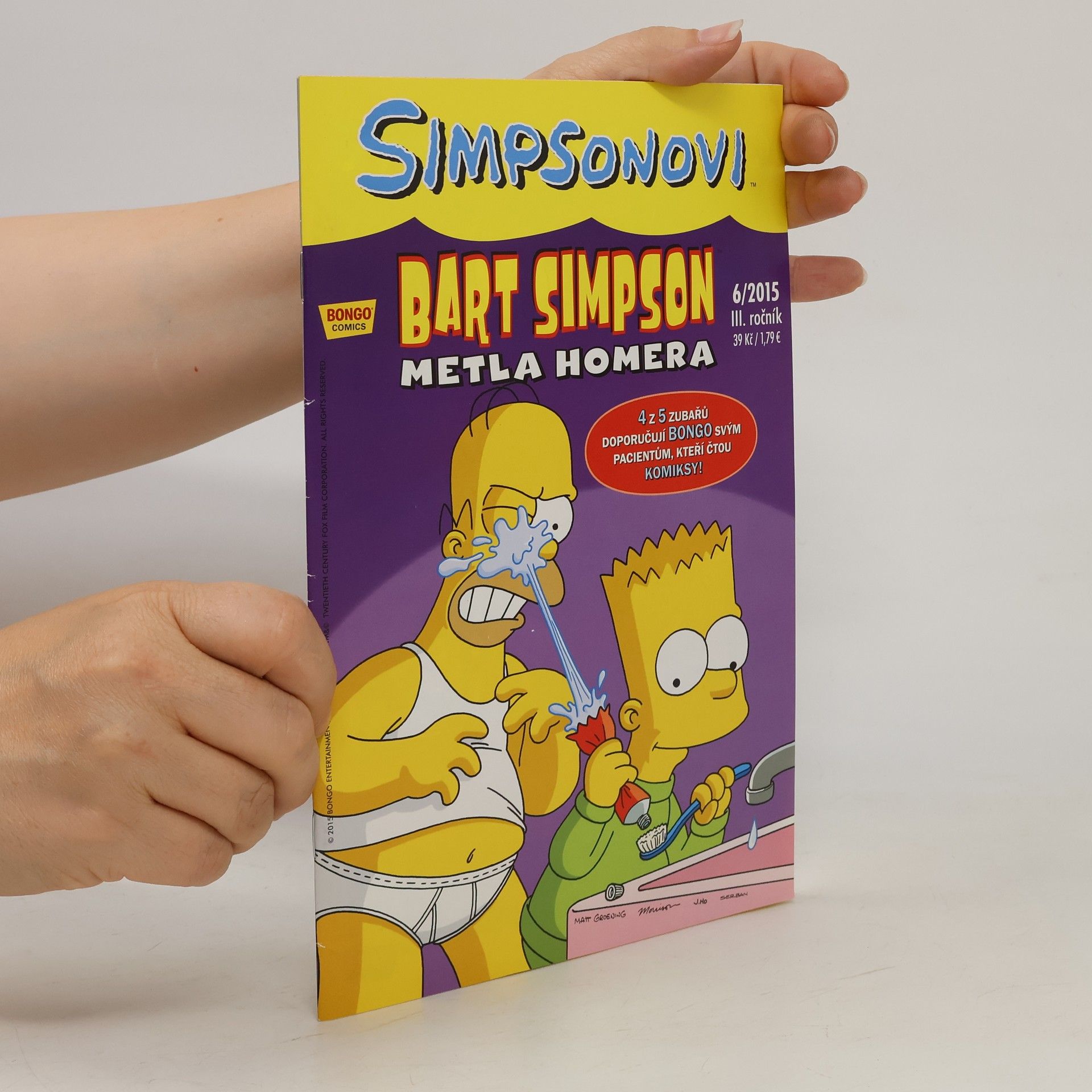 Petr Putna Simpsonovi: Bart Simpson, 6/2015