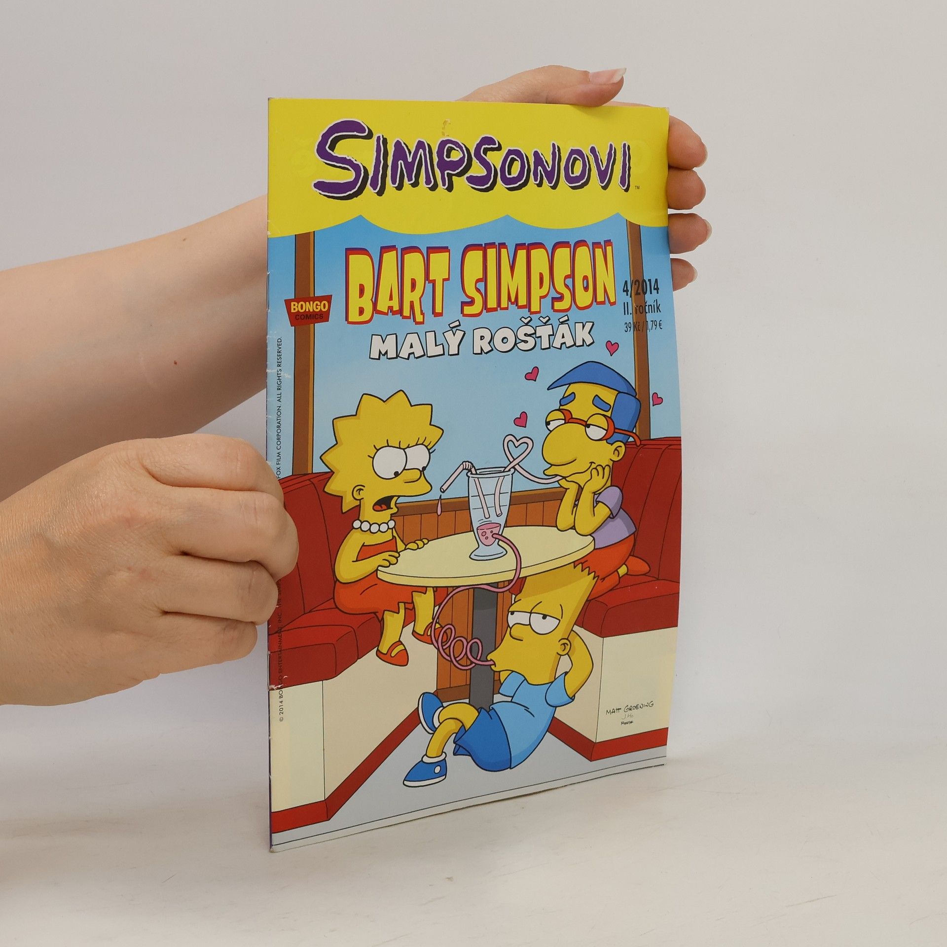 Kolektiv autorů Simpsonovi 4/2014. Bart Simpson. Malý Rošťák