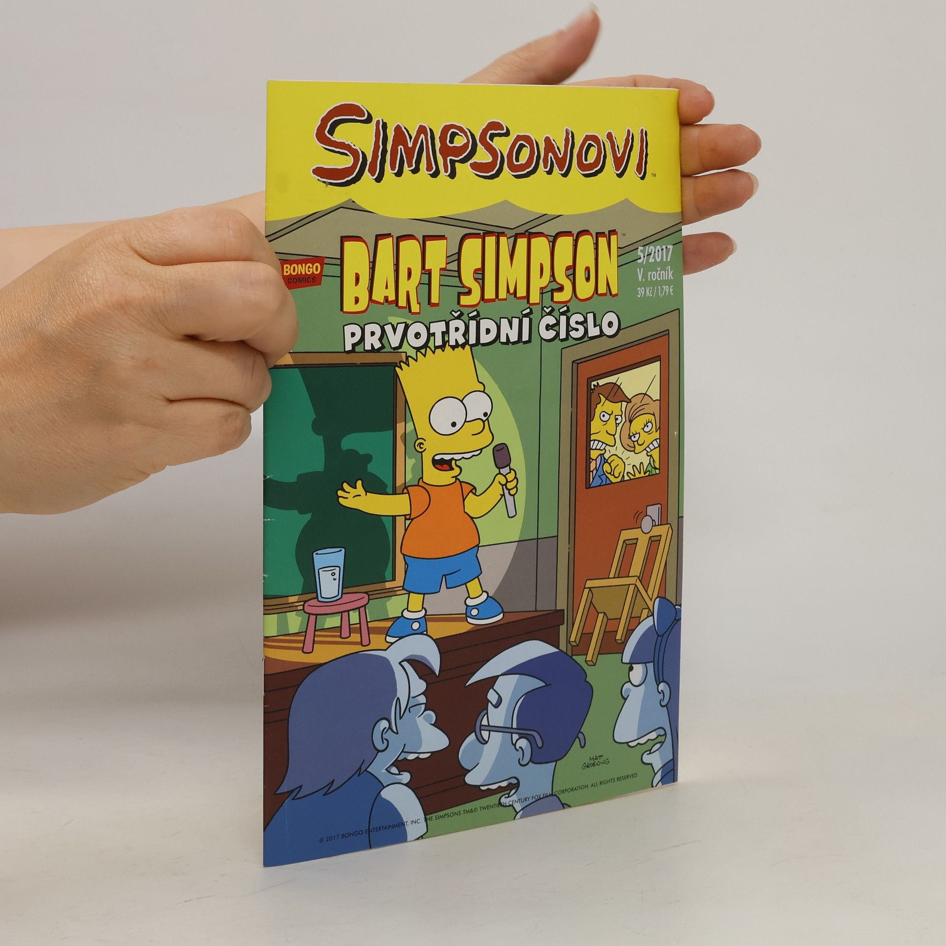 Kolektiv autorů Simpsonovi. Bart Simpson: Prvotřídní číslo