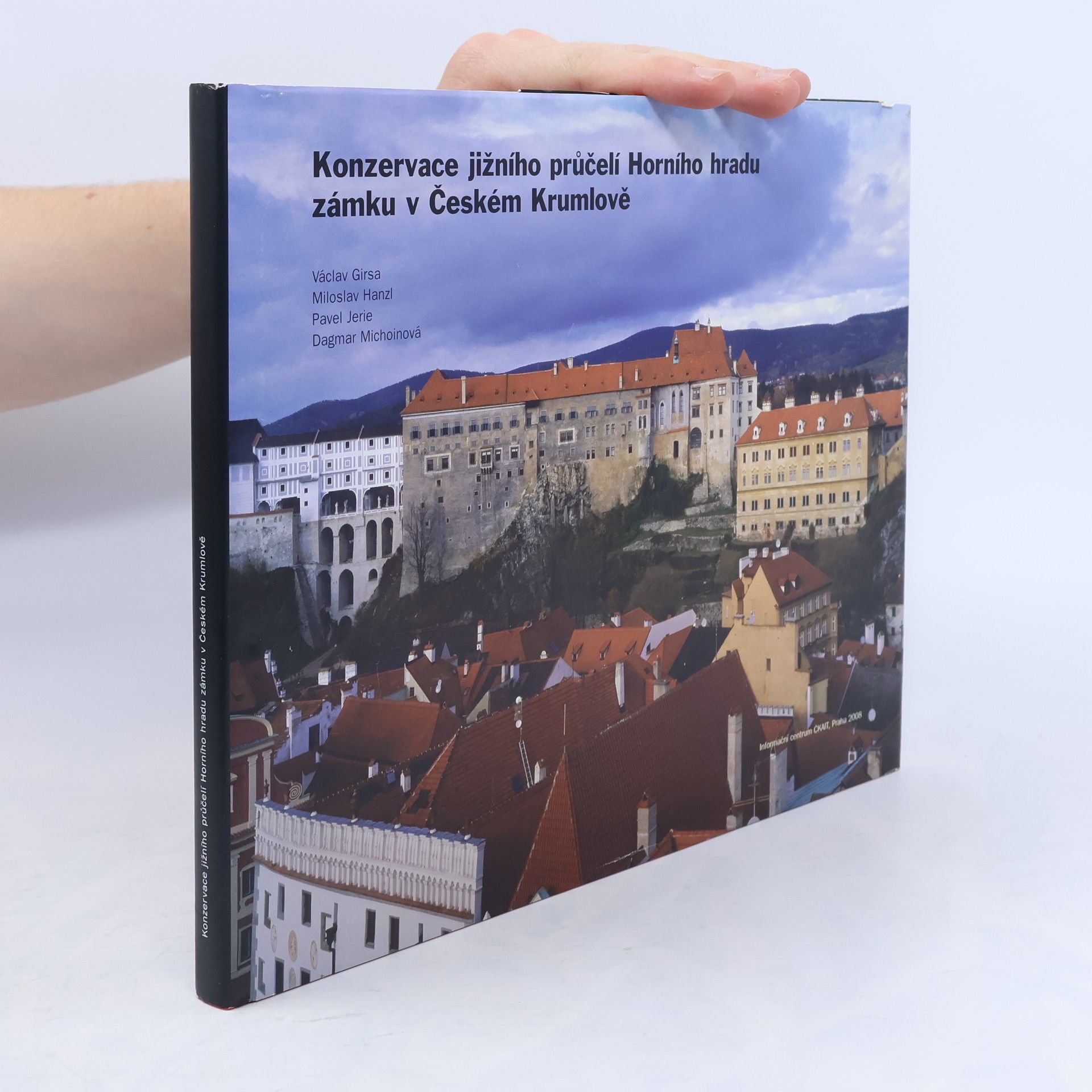 Konzervace jižního průčelí Horního hradu zámku v Českém Krumlově