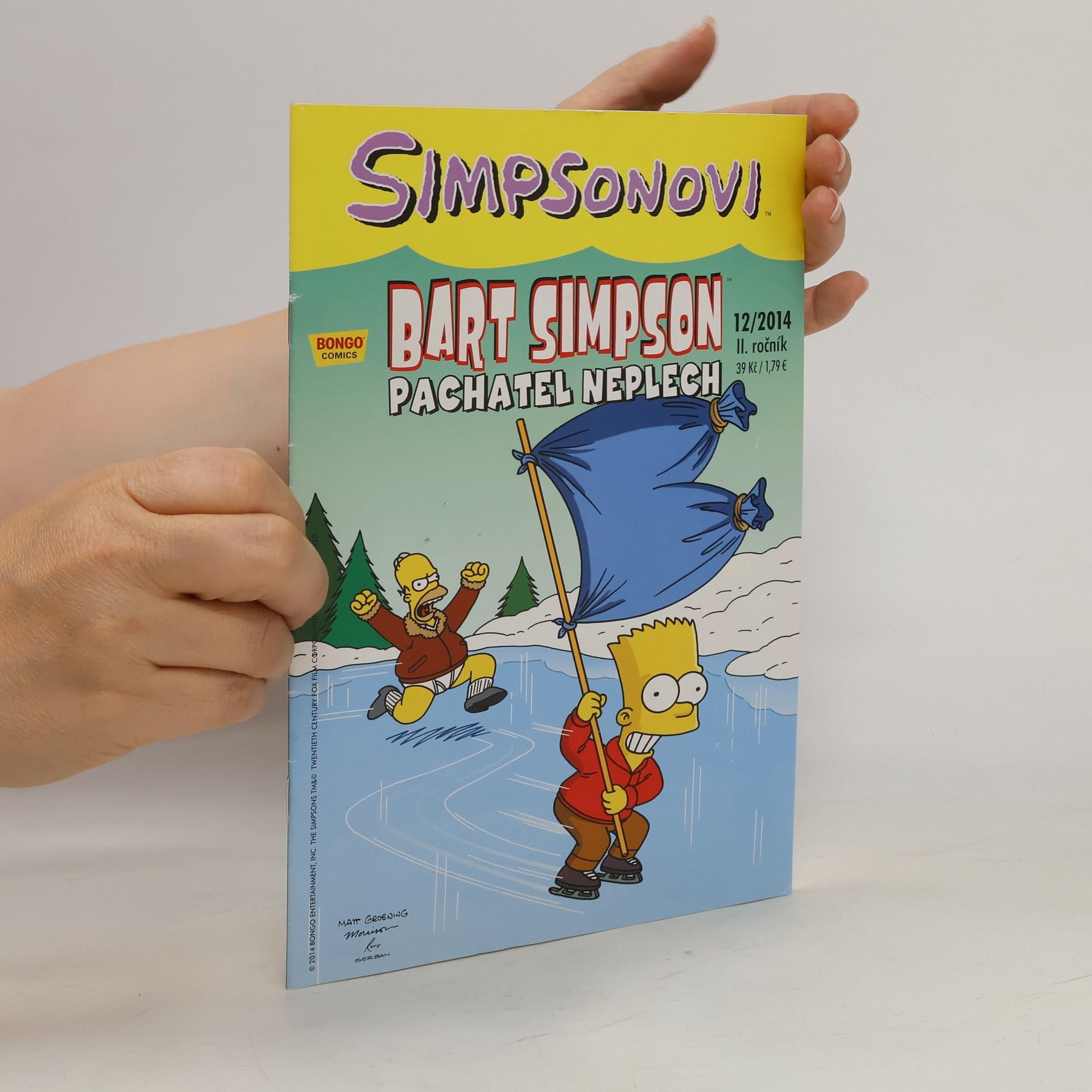 Matt Groening Simpsonovi - Bart Simpson pachatel neplech - Comics 12/2014