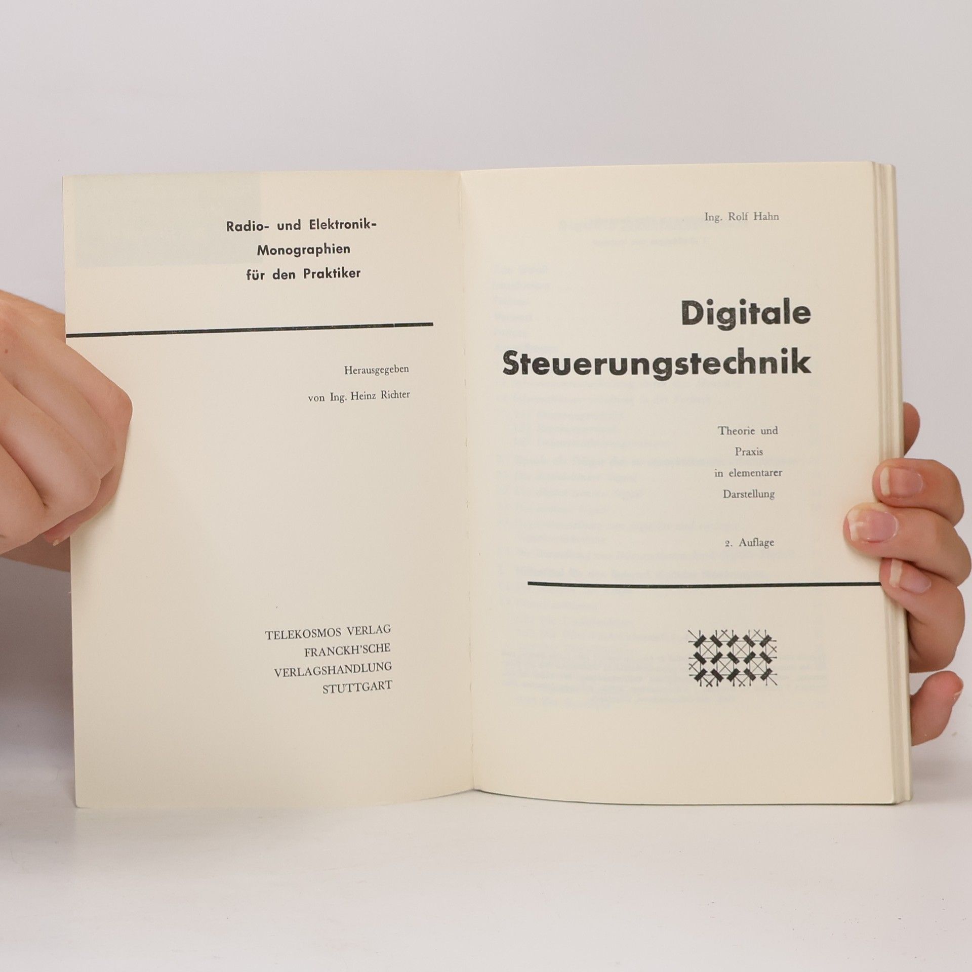 Rolf Hahn Digitale Steuerungstechnik. Theorie und Praxis in elementarer Darstellung