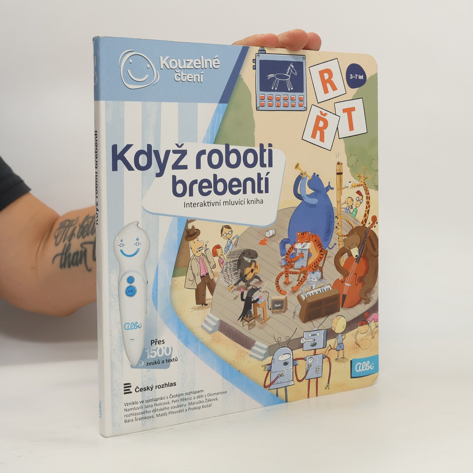 Ester Stará Když roboti brebentí. Interaktivní mluvicí kniha