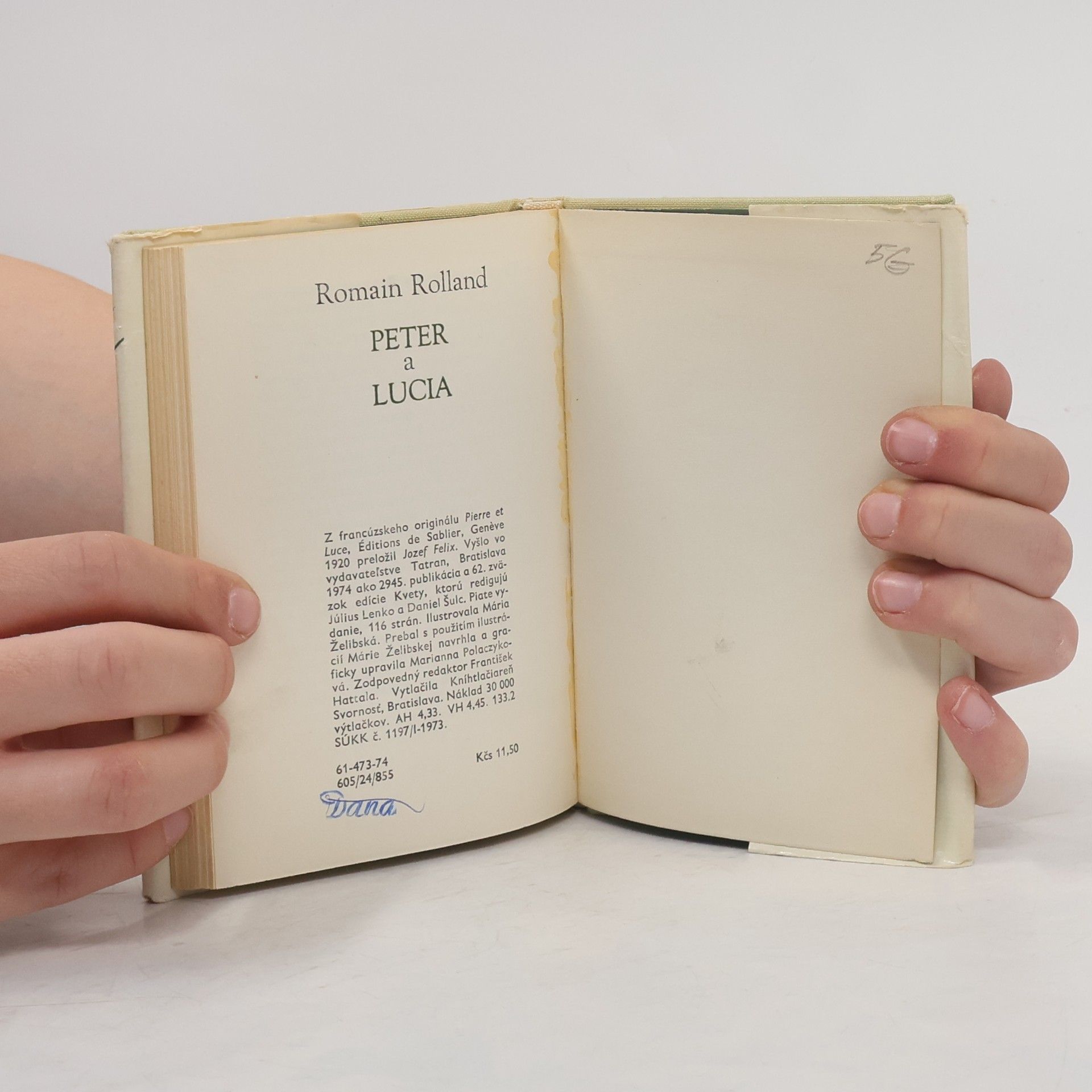Romain Rolland Peter a Lucia