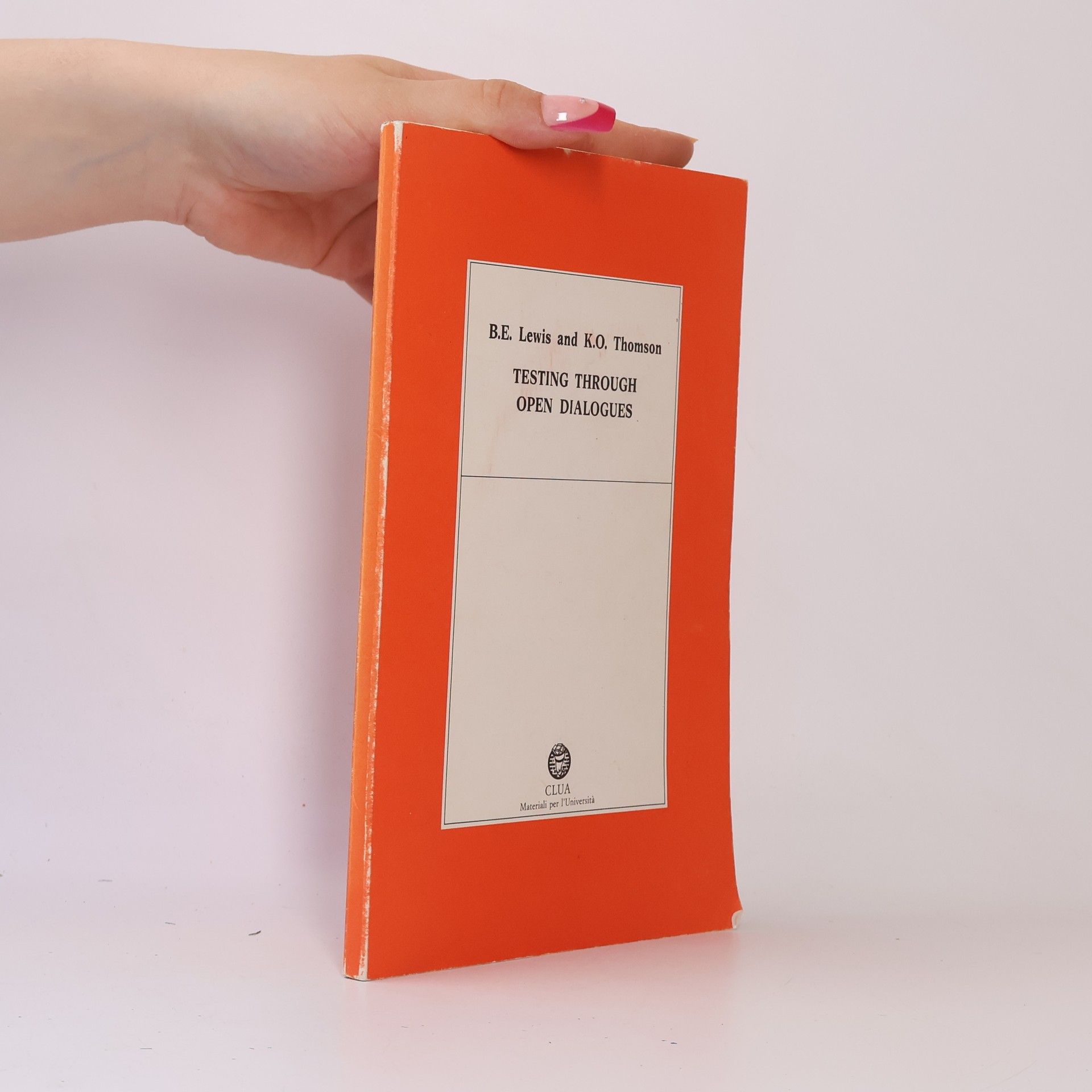 K. O. Thomson Testing Through Open Dialogues