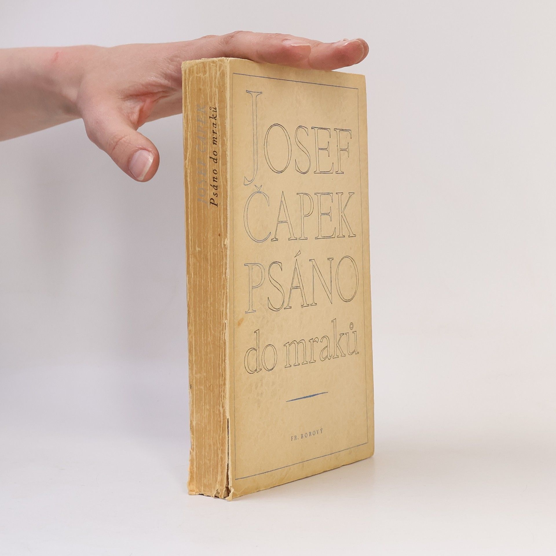 Josef Čapek Psáno do mraků: 1936-1939