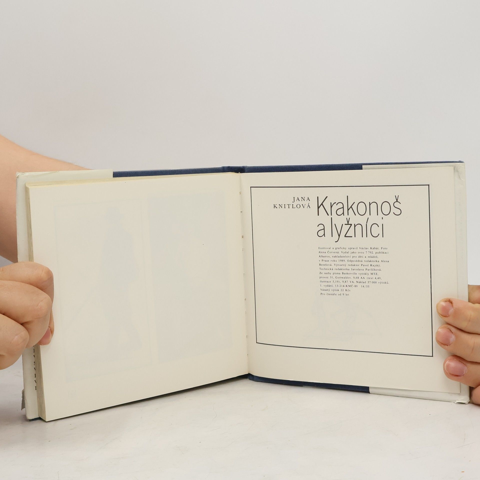 Jana Knitlová Krakonoš a lyžníci