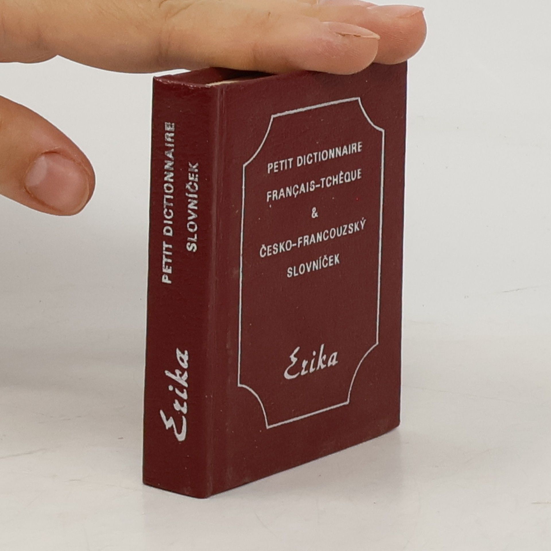Kolektív autorov Petit Dictionnaire Francais-Tchéque & Česko-francouzský slovníček