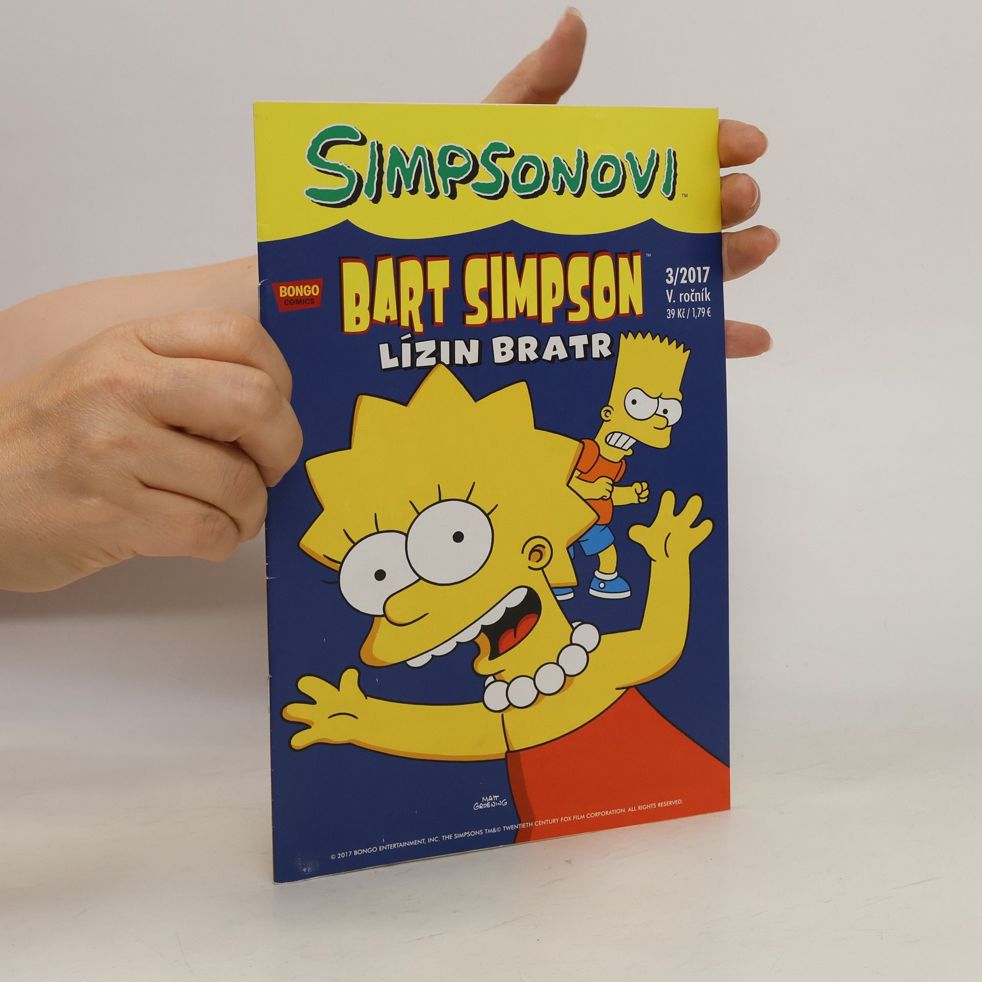 Kolektiv autorů Bart Simpson 3/2017. Lízin bratr