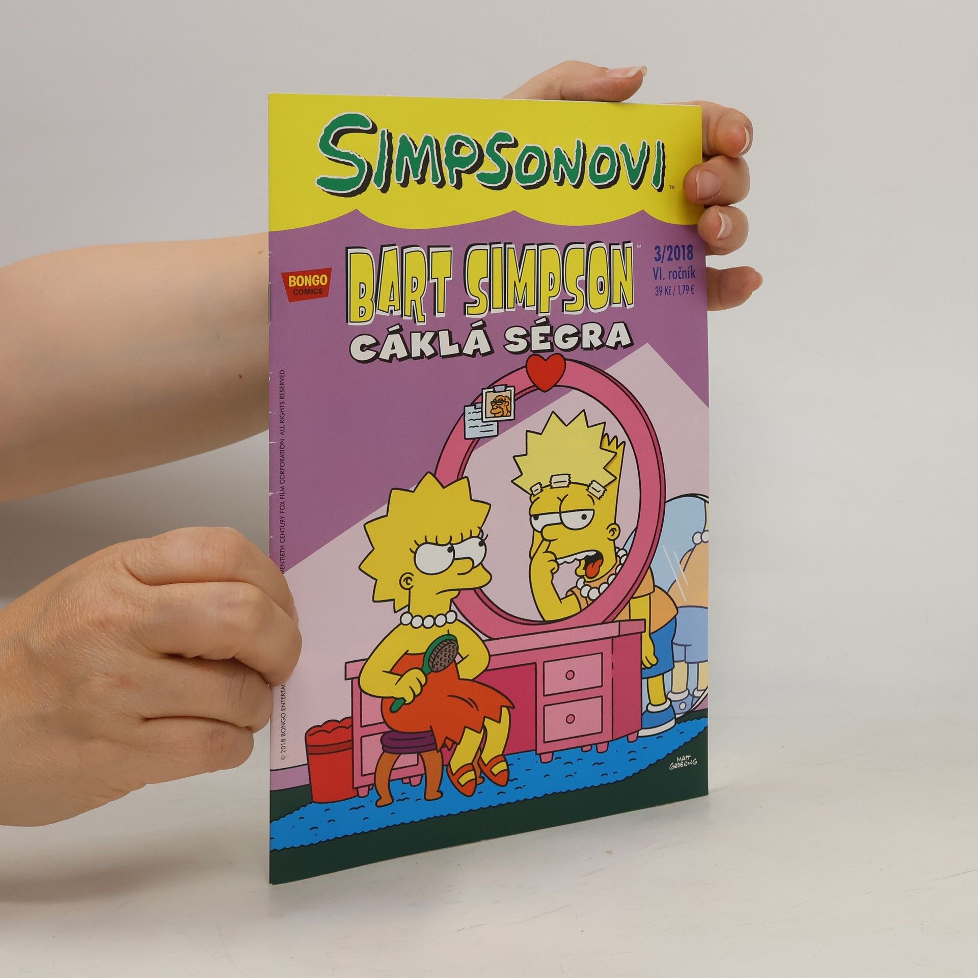 Matt Groening Bart Simpson 03/2018: Cáklá ségra