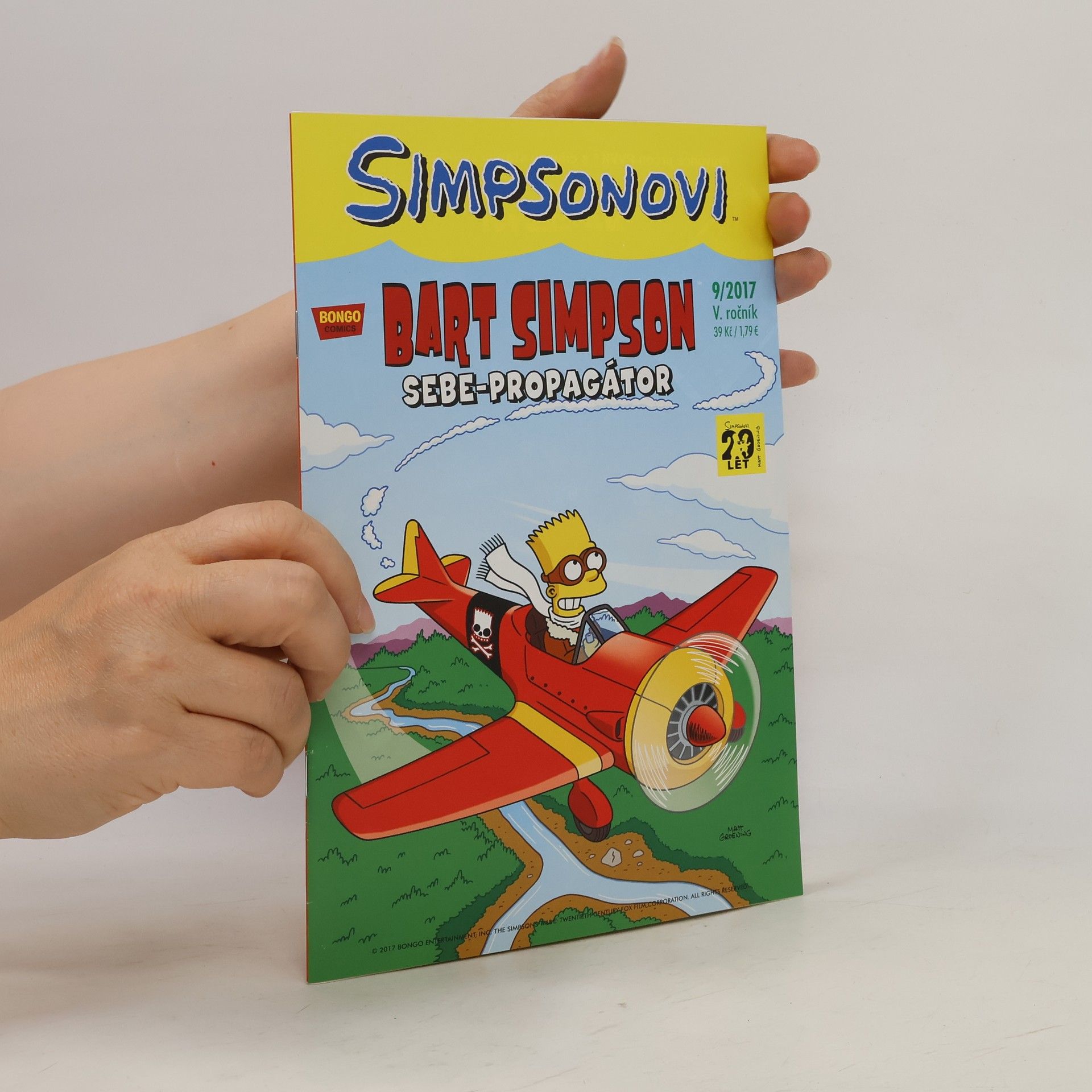 Kolektiv autorů Simpsonovi. Bart Simpson, sebe-propagátor 9/2017, V. ročník