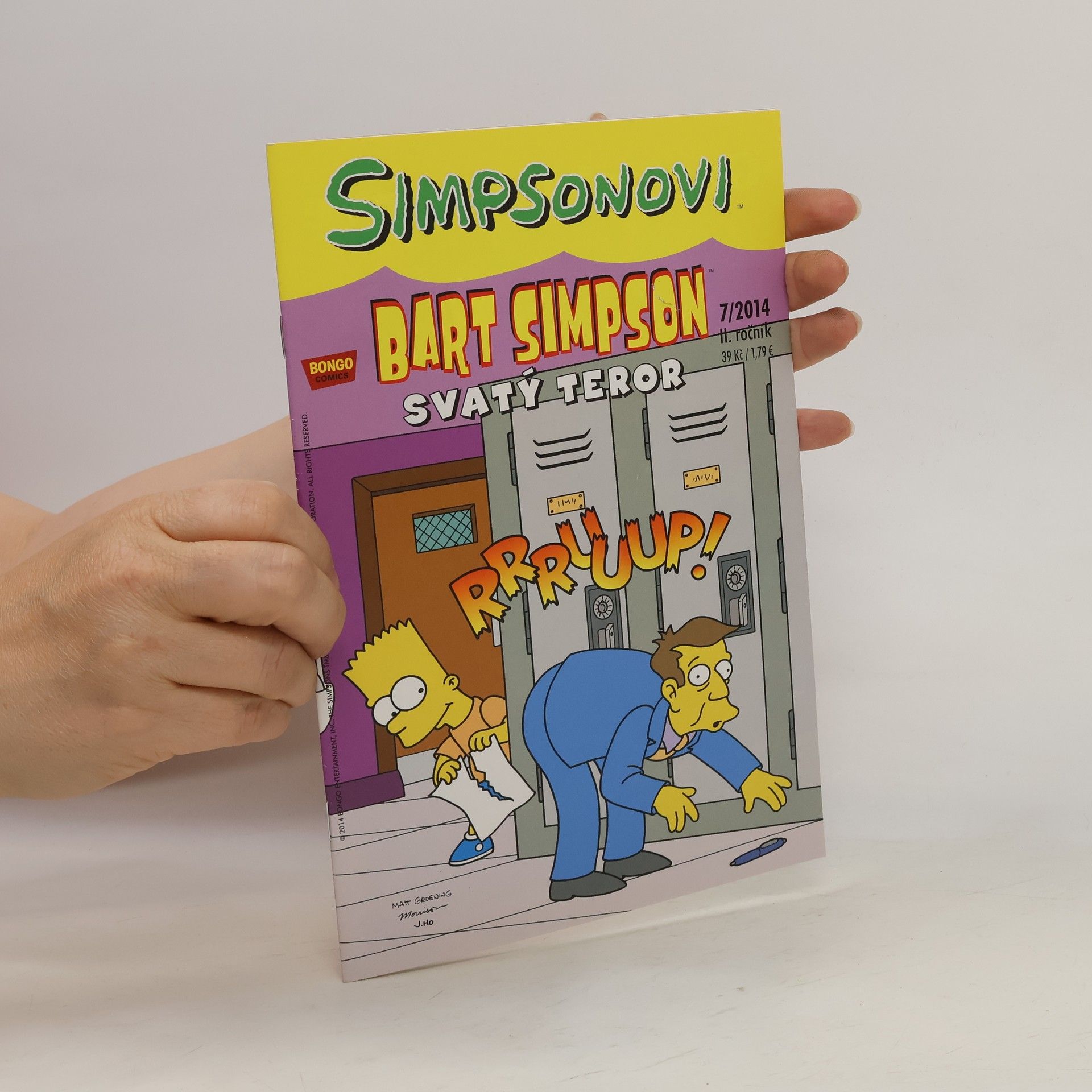 Matt Groening Simpsonovi. Bart Simpson: Svatý teror 7/2014