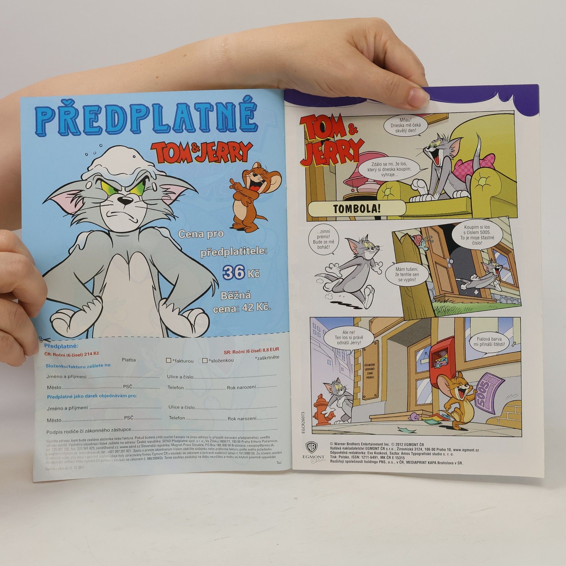 Kolektiv autorů Tom a Jerry 01-02/2012