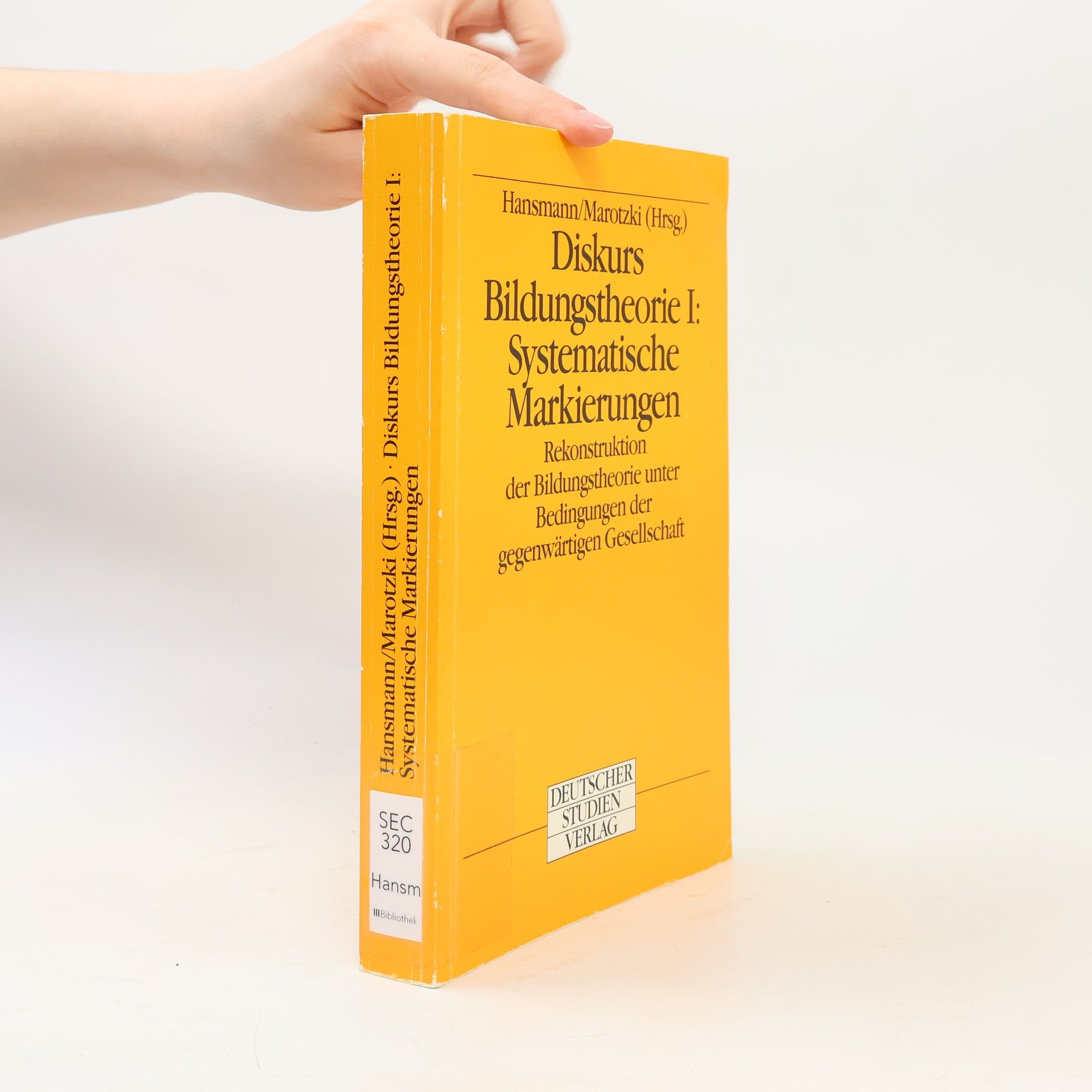 Diskurs Bildungstheorie - 1: Systematische Markierungen