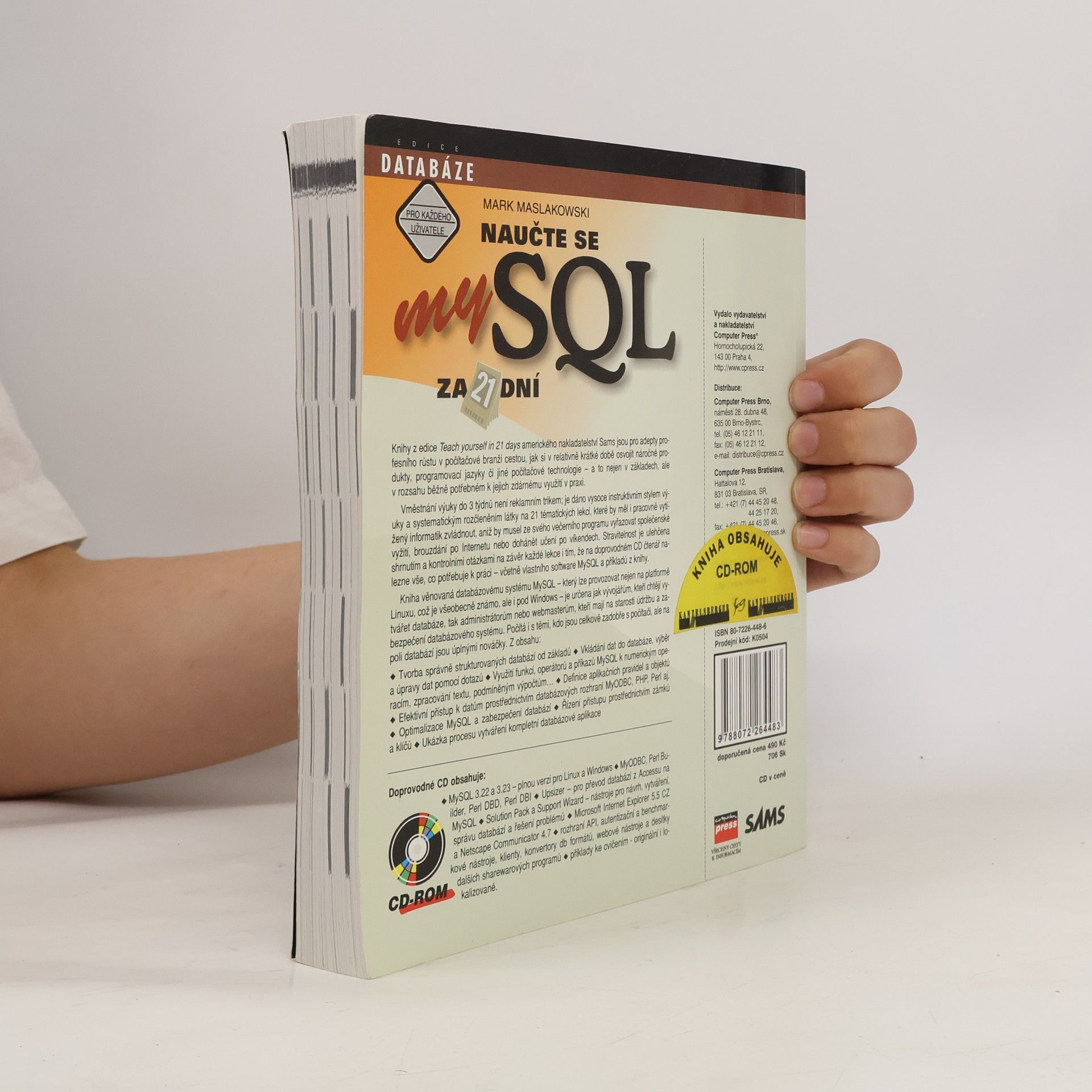 Mark Maslakowski Naučte se MySQL za 21 dní