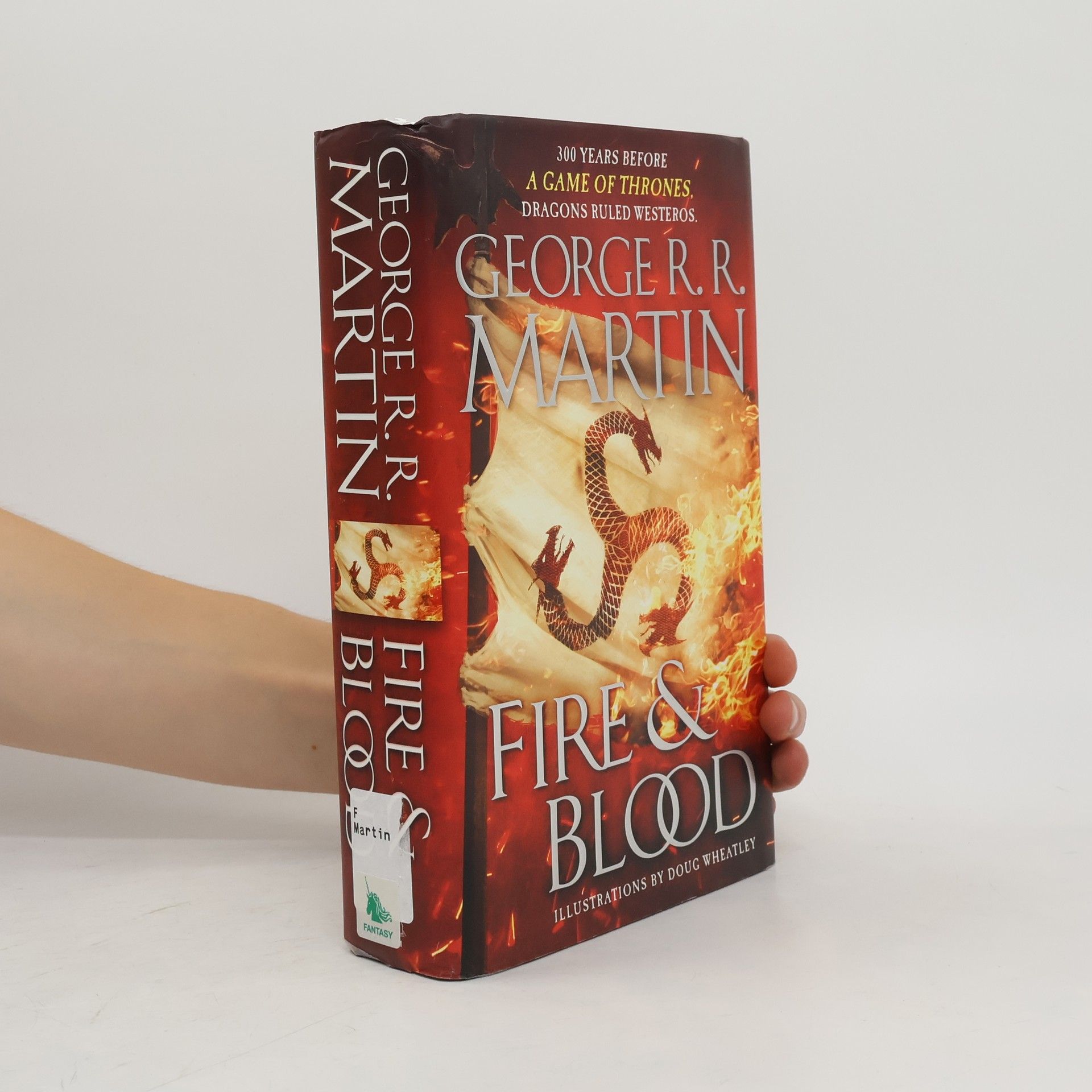 George R. R. Martin Fire & blood