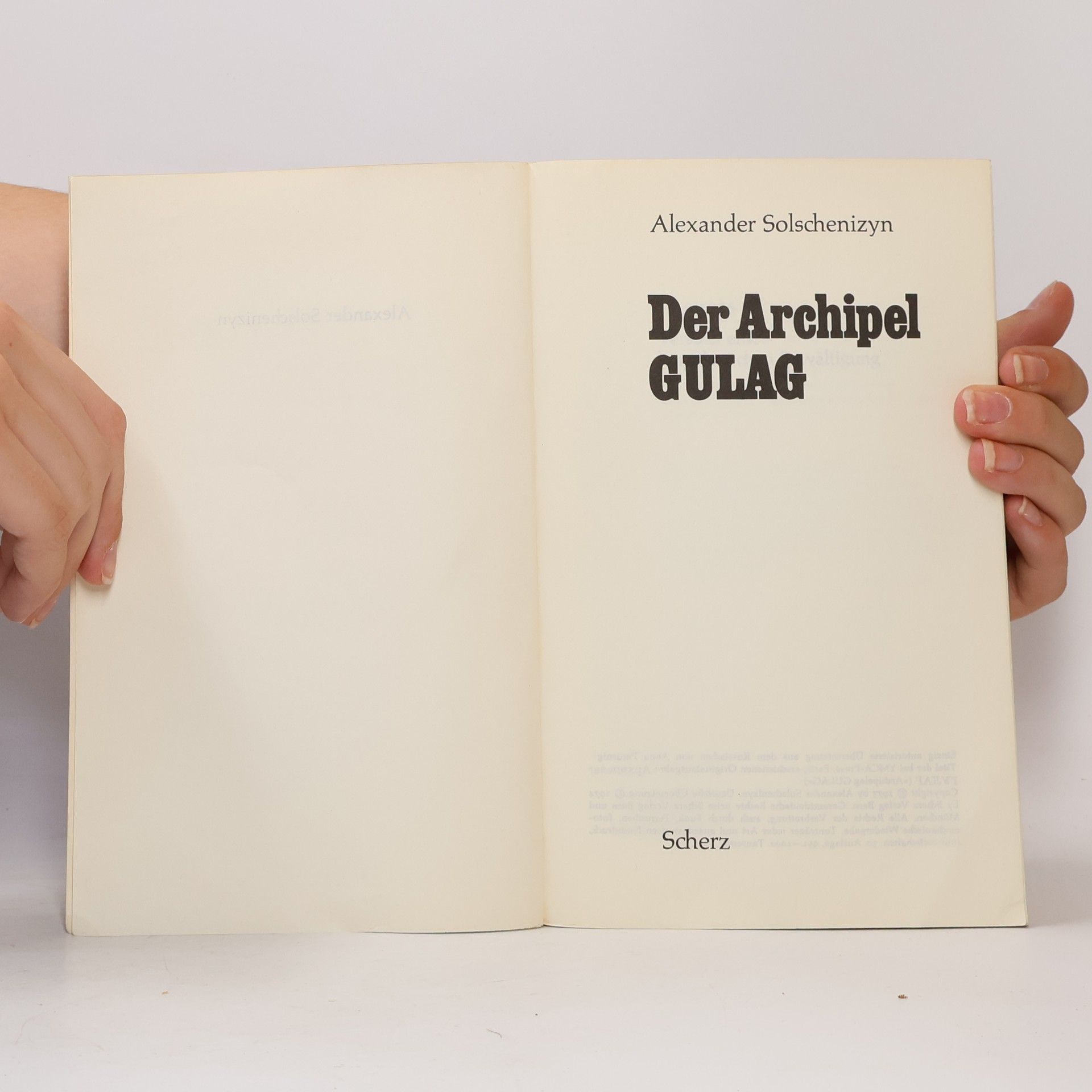 Aleksandr Solzhenitsyn Der Archipel Gulag