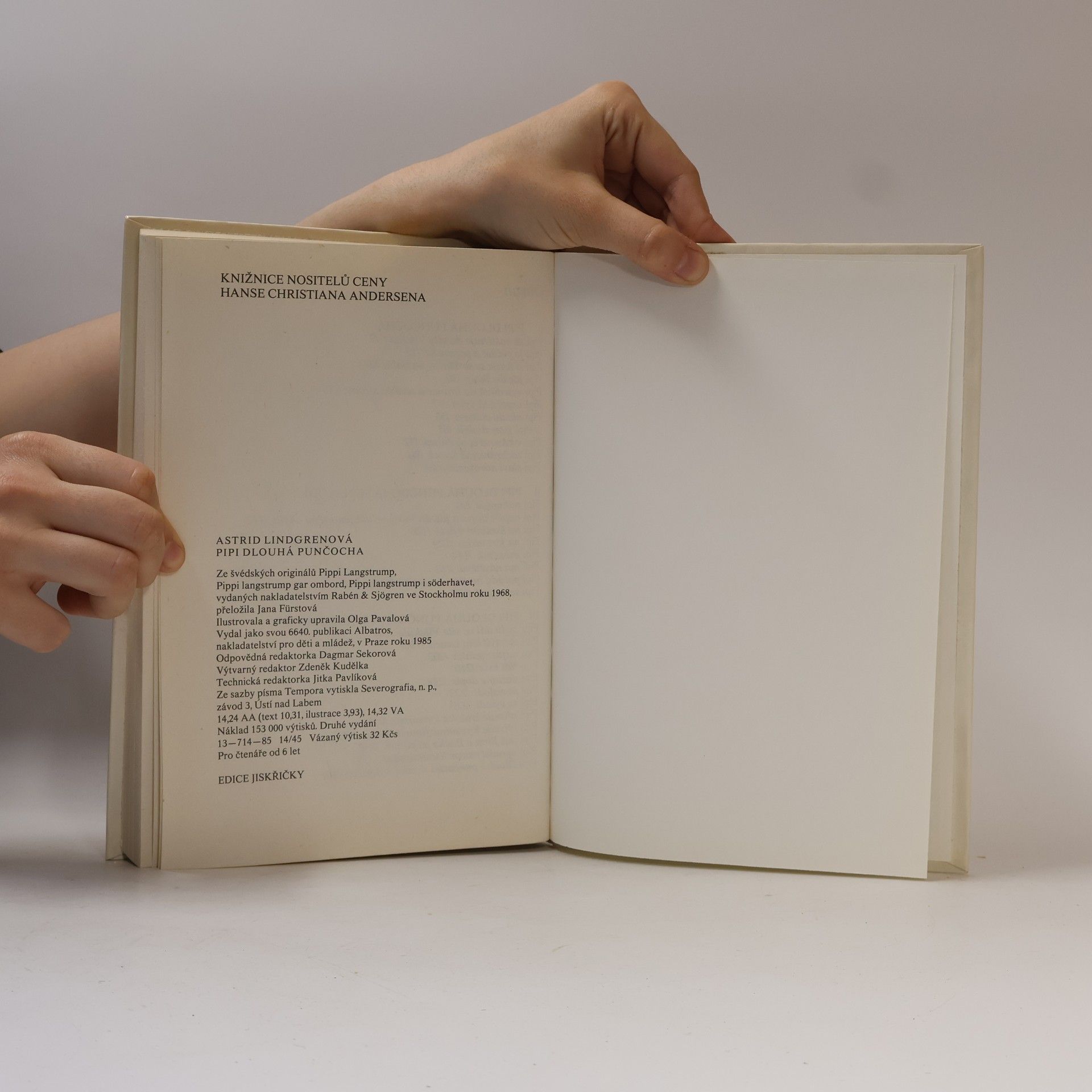 Astrid Lindgren Pipi Dlouhá punčocha