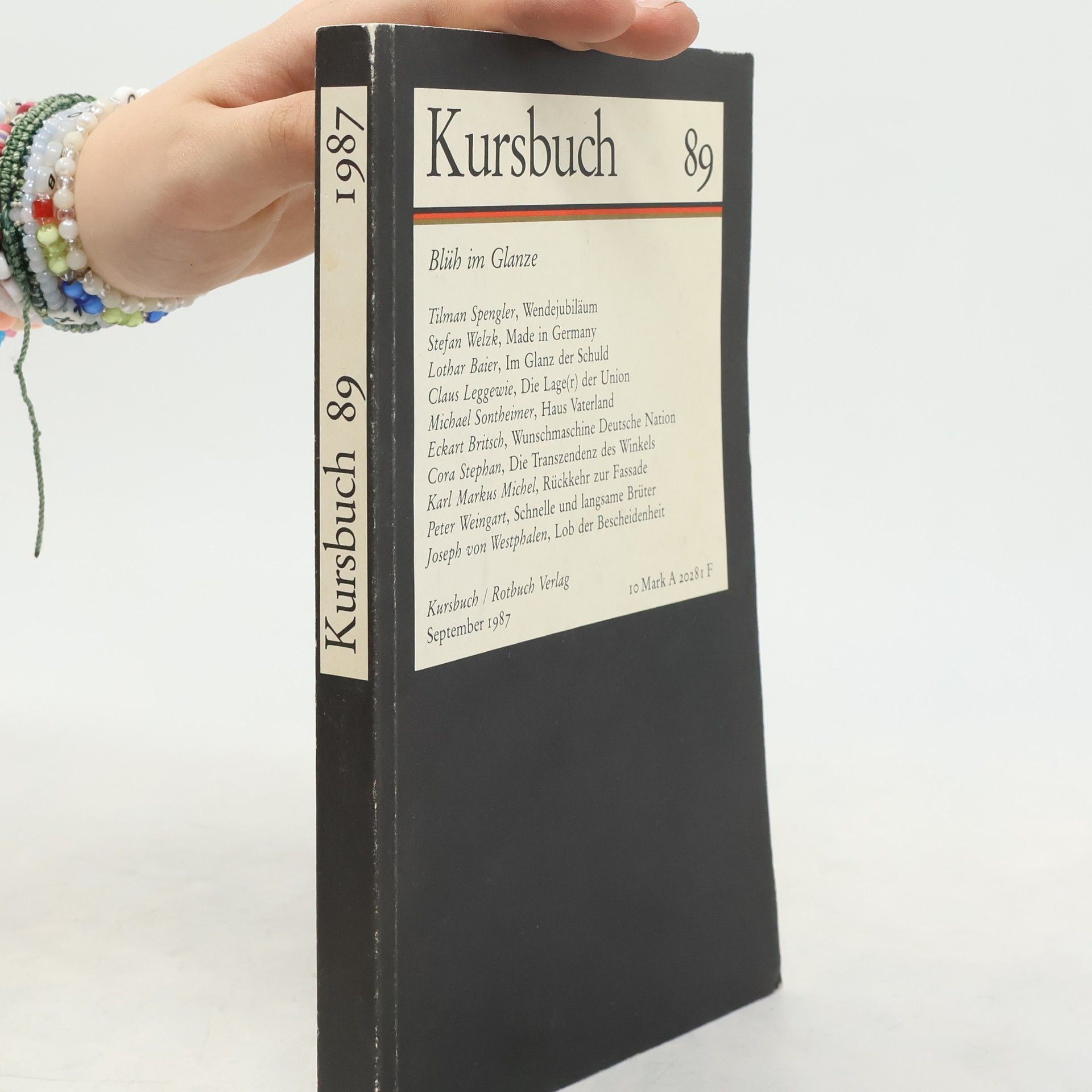 Autores varios Kursbuch 89