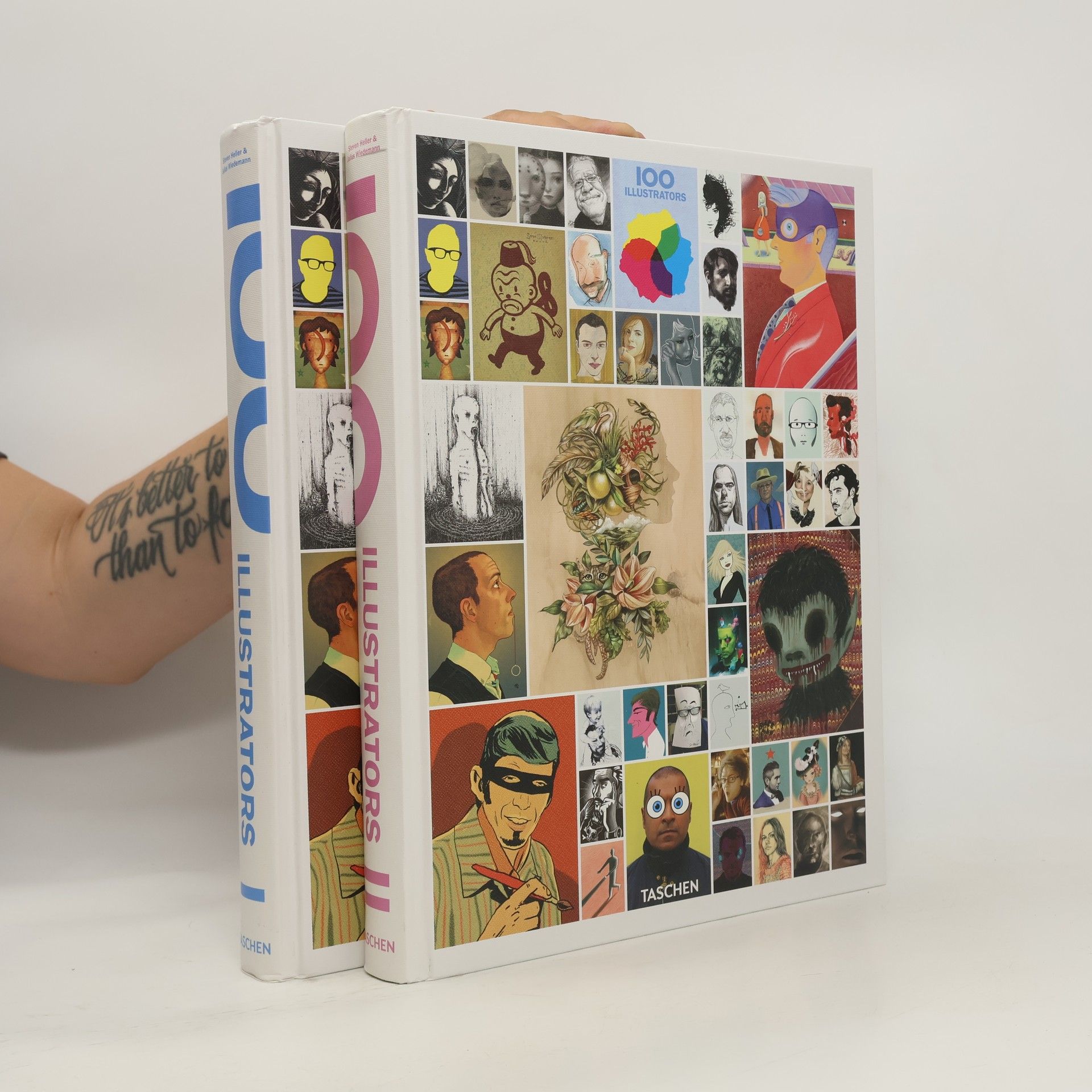 Julius Weidermann 100 illustrators. Volume 1 + 2