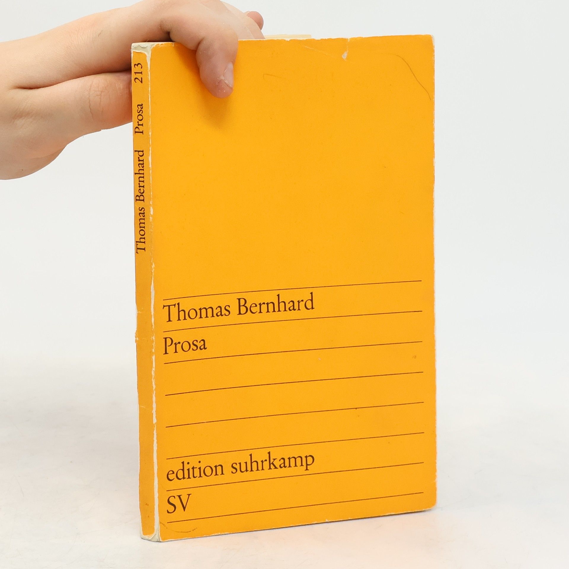 Thomas Bernhard Prosa