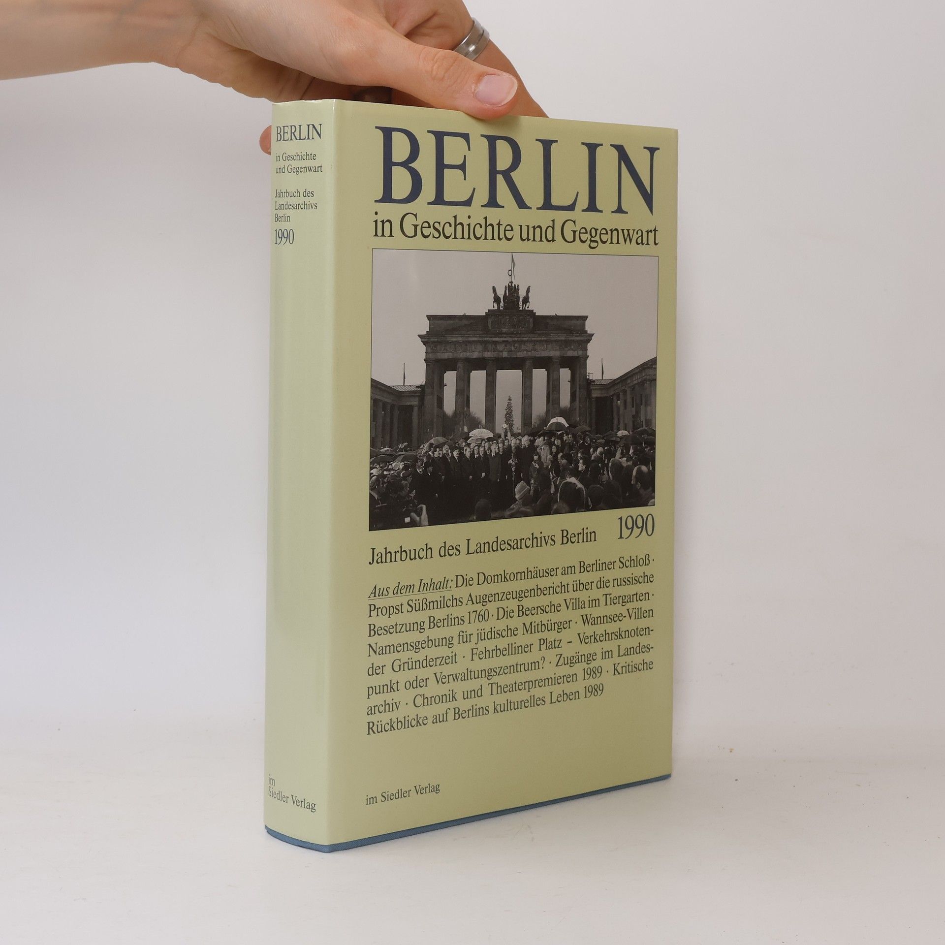 Various authors Berlin in Geschichte und Gegenwart