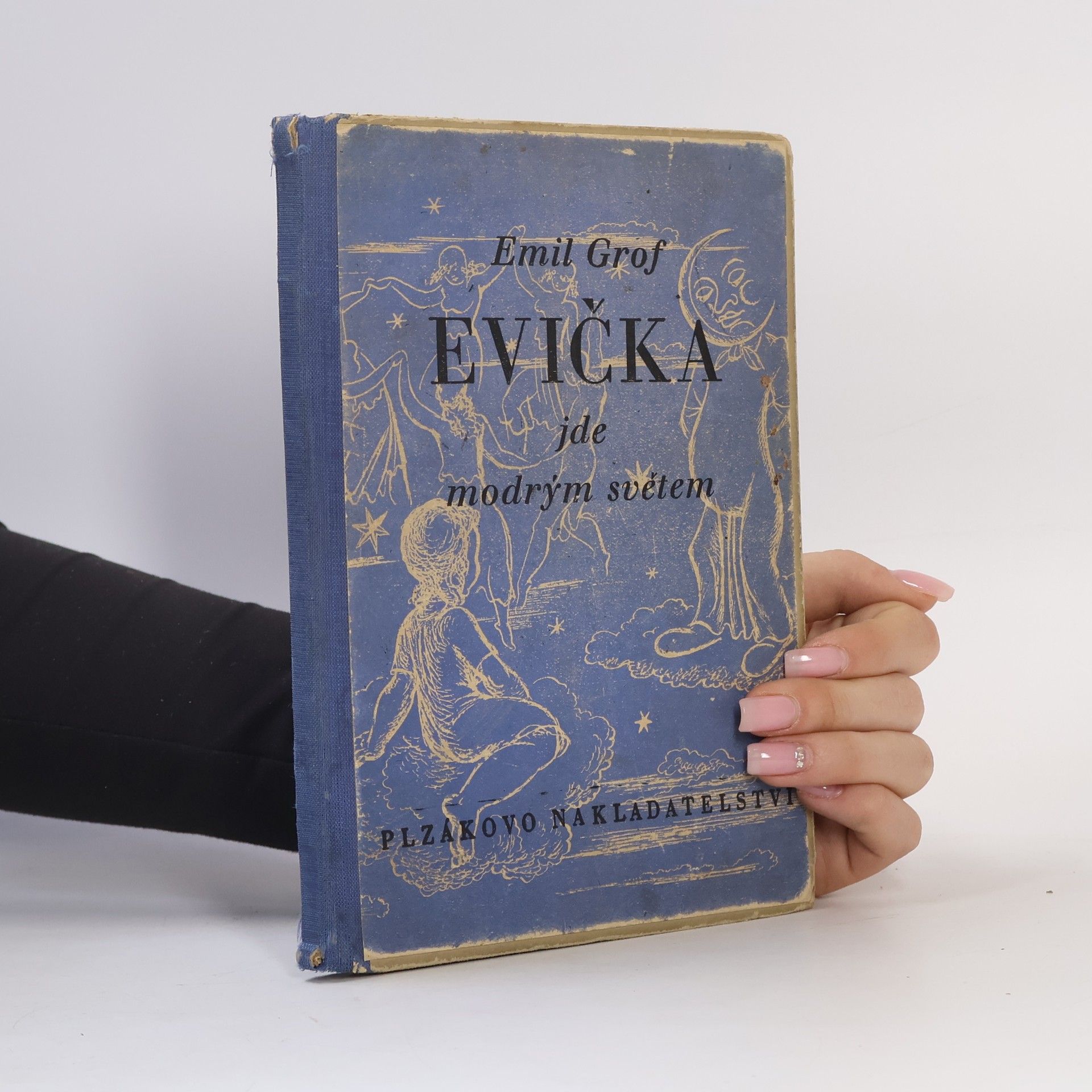 Emil Grof Evička jde modrým světem
