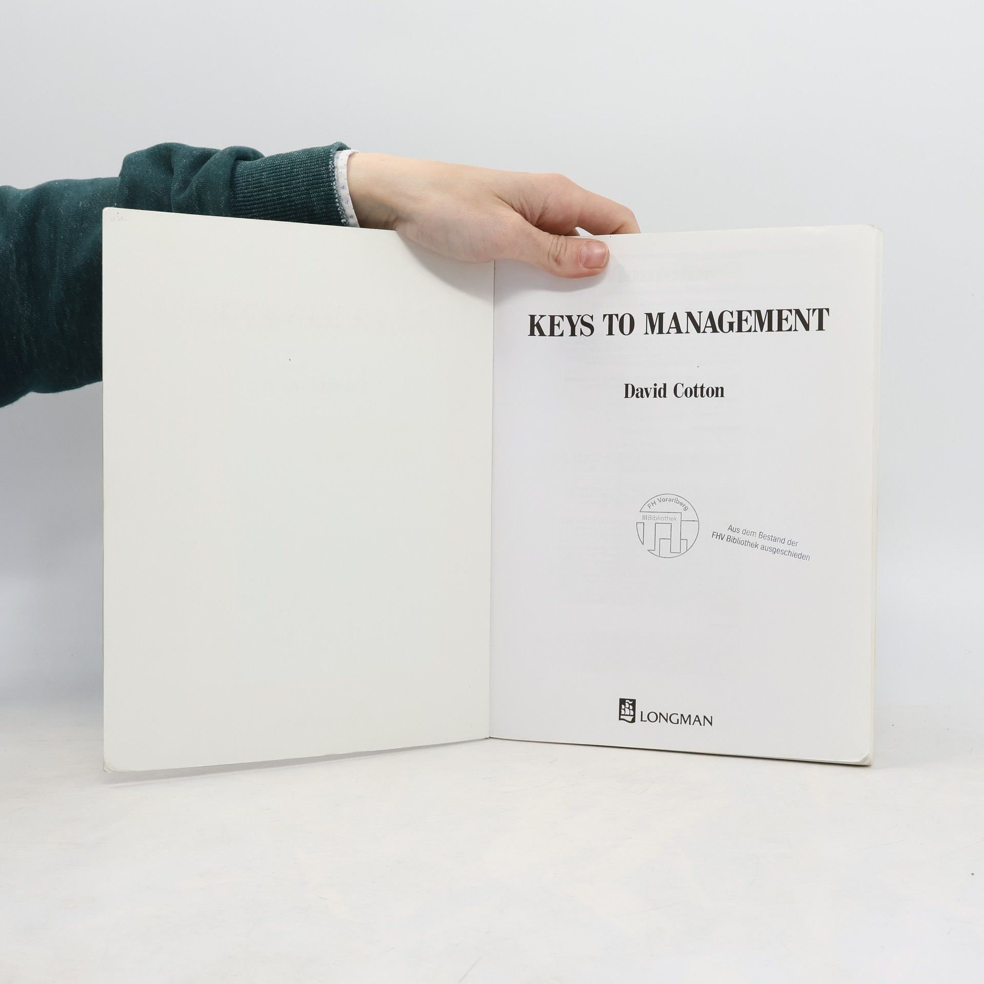 David Cotton Business English: Keys to Management