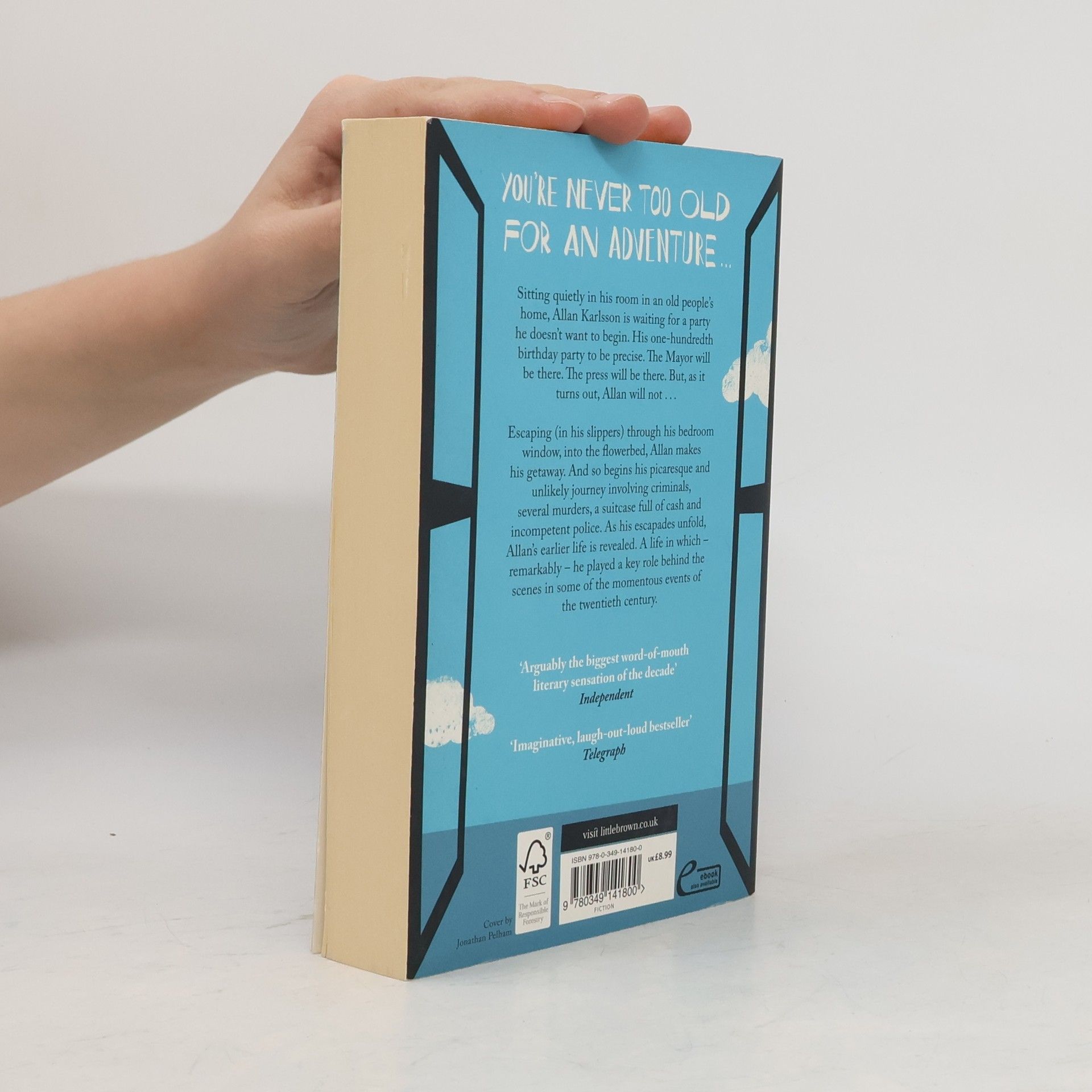 Jonas Jonasson The hundred year old man who climbed out of the window and disappeared