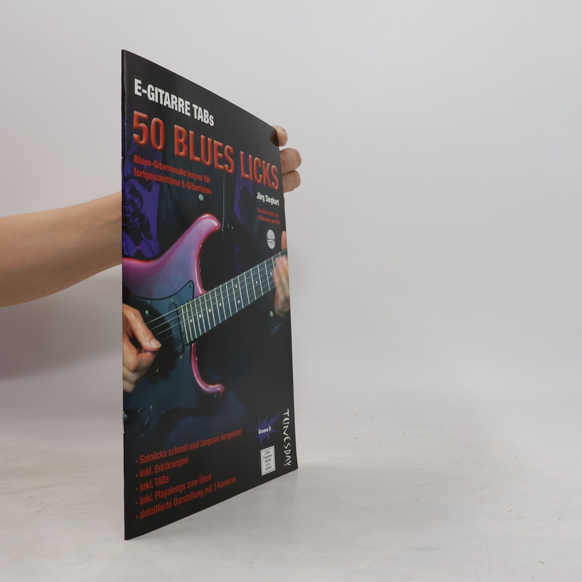 Jörg Sieghart E-Gitarre TABs 50 Blues Licks