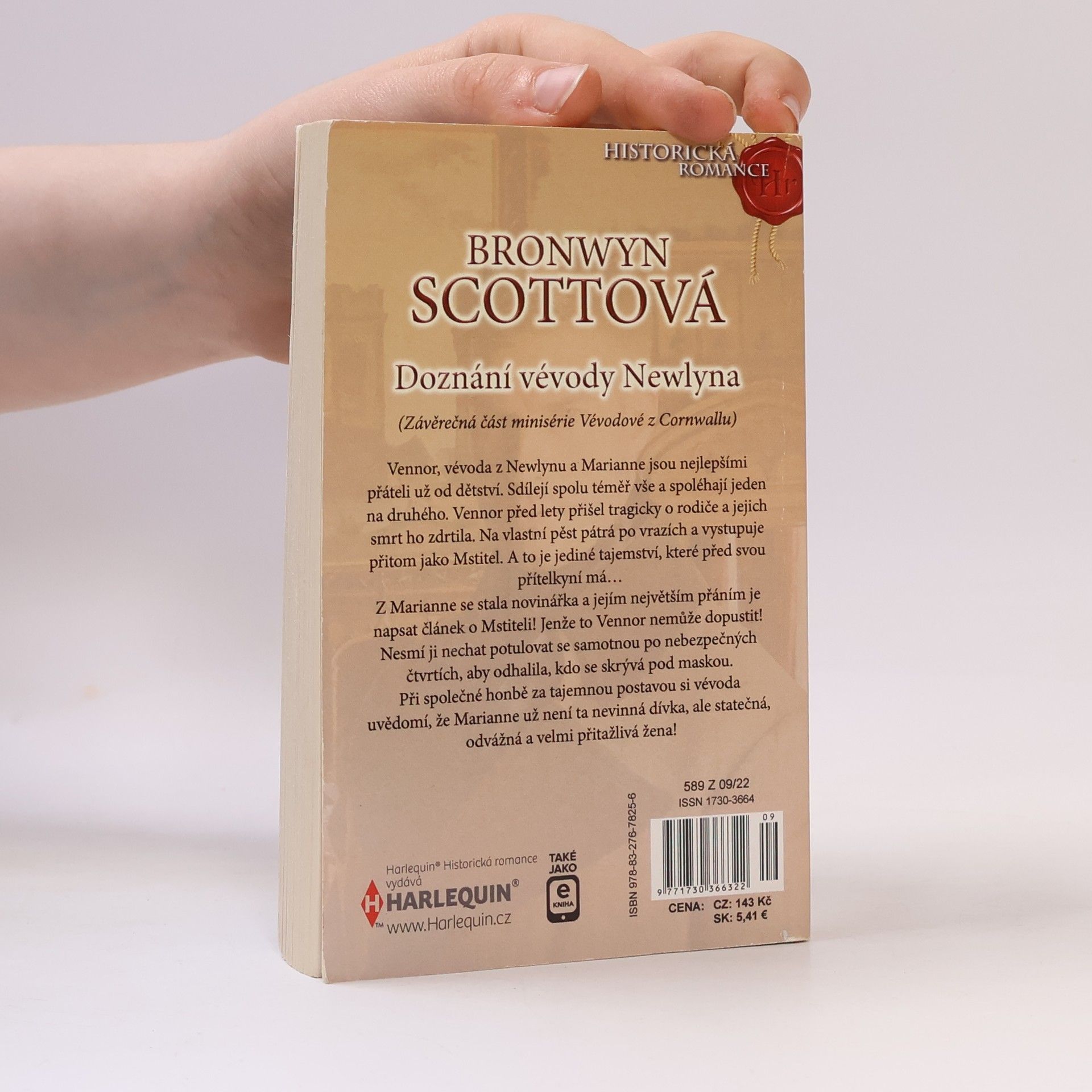 Bronwyn Scott Doznání védody Newlyna