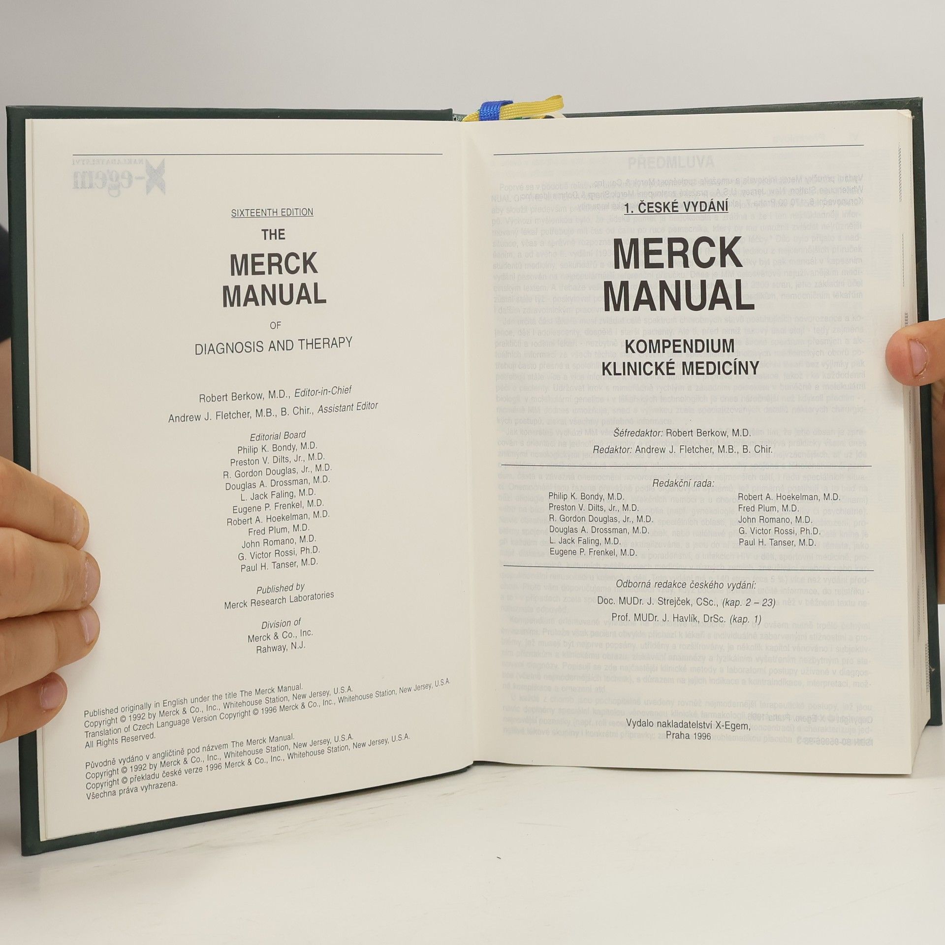 Various authors MSD. Kompendium klinické medicíny