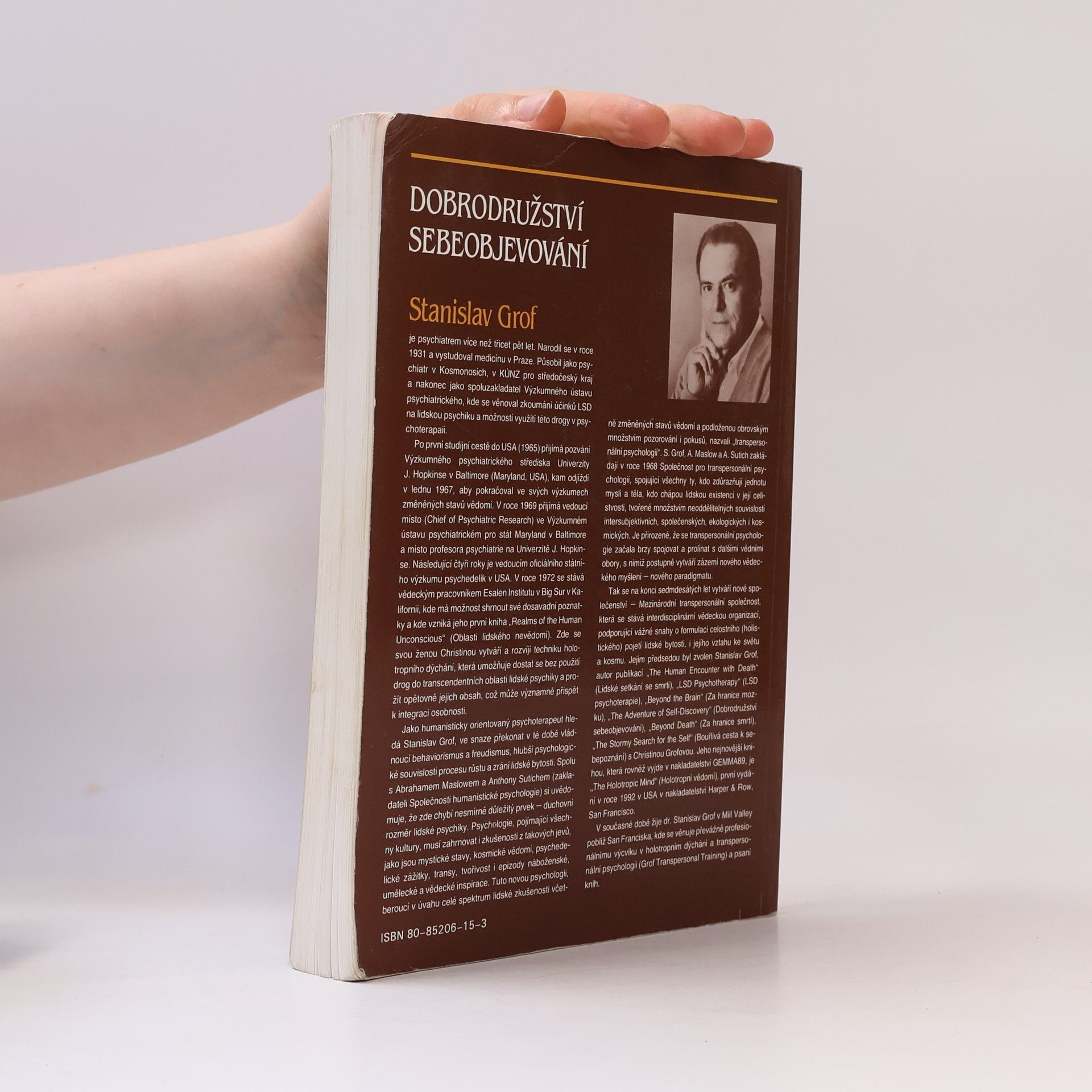 Stanislav Grof Dobrodružství sebeobjevování
