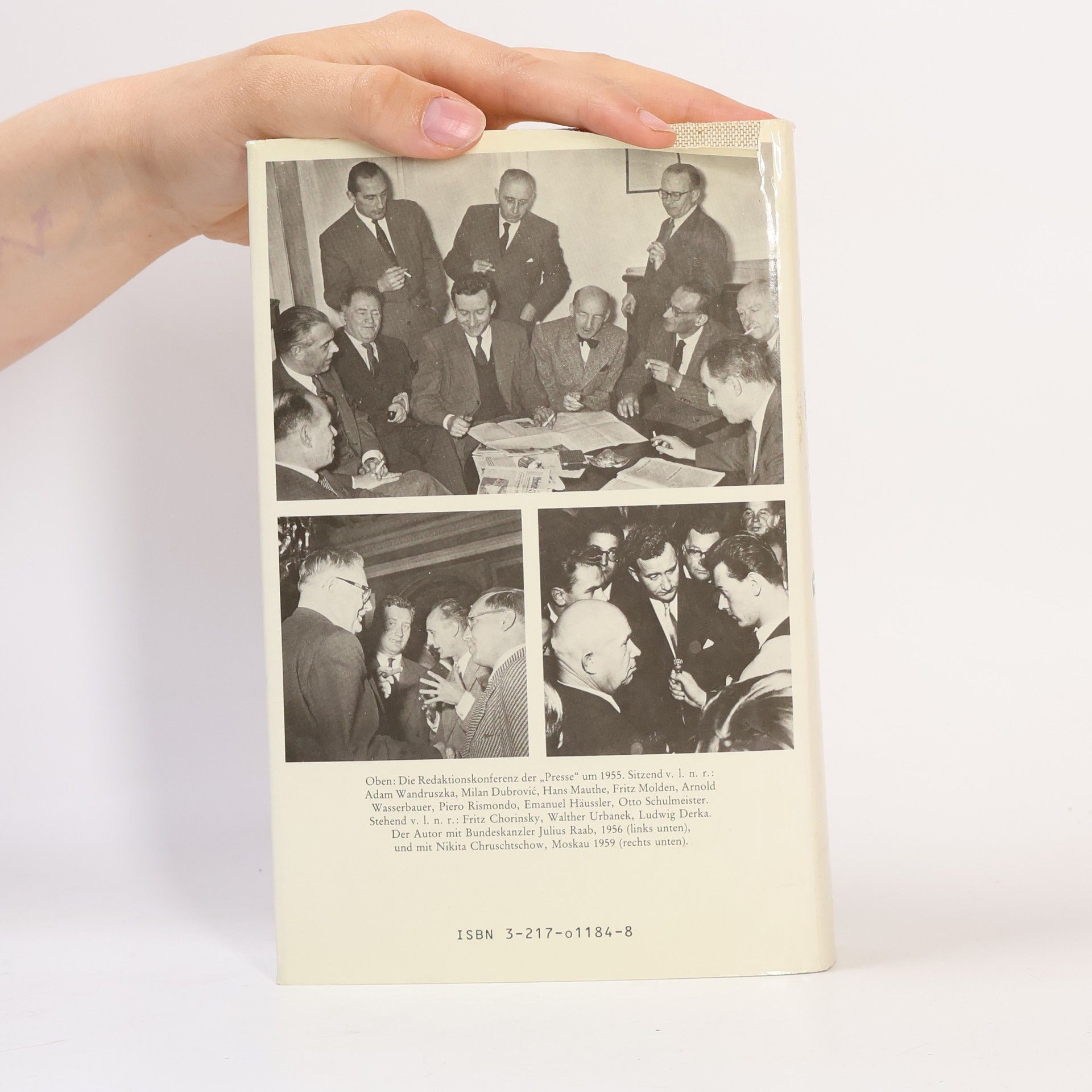 Fritz Molden Besetzer, Toren, Biedermänner : ein Bericht aus Österreich 1945-1962