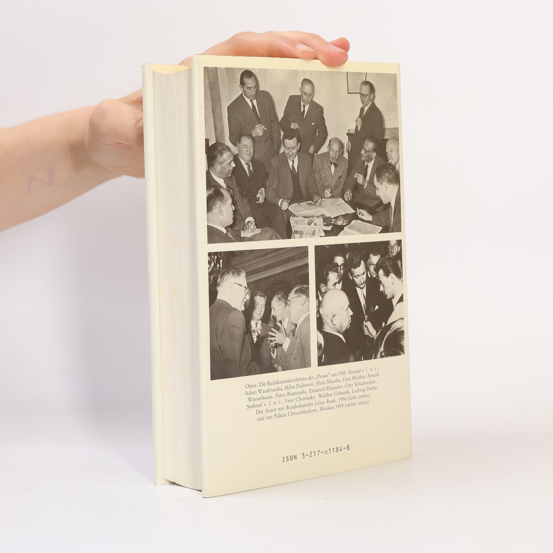 Fritz Molden Besetzer, Toren, Biedermänner : ein Bericht aus Österreich 1945-1962