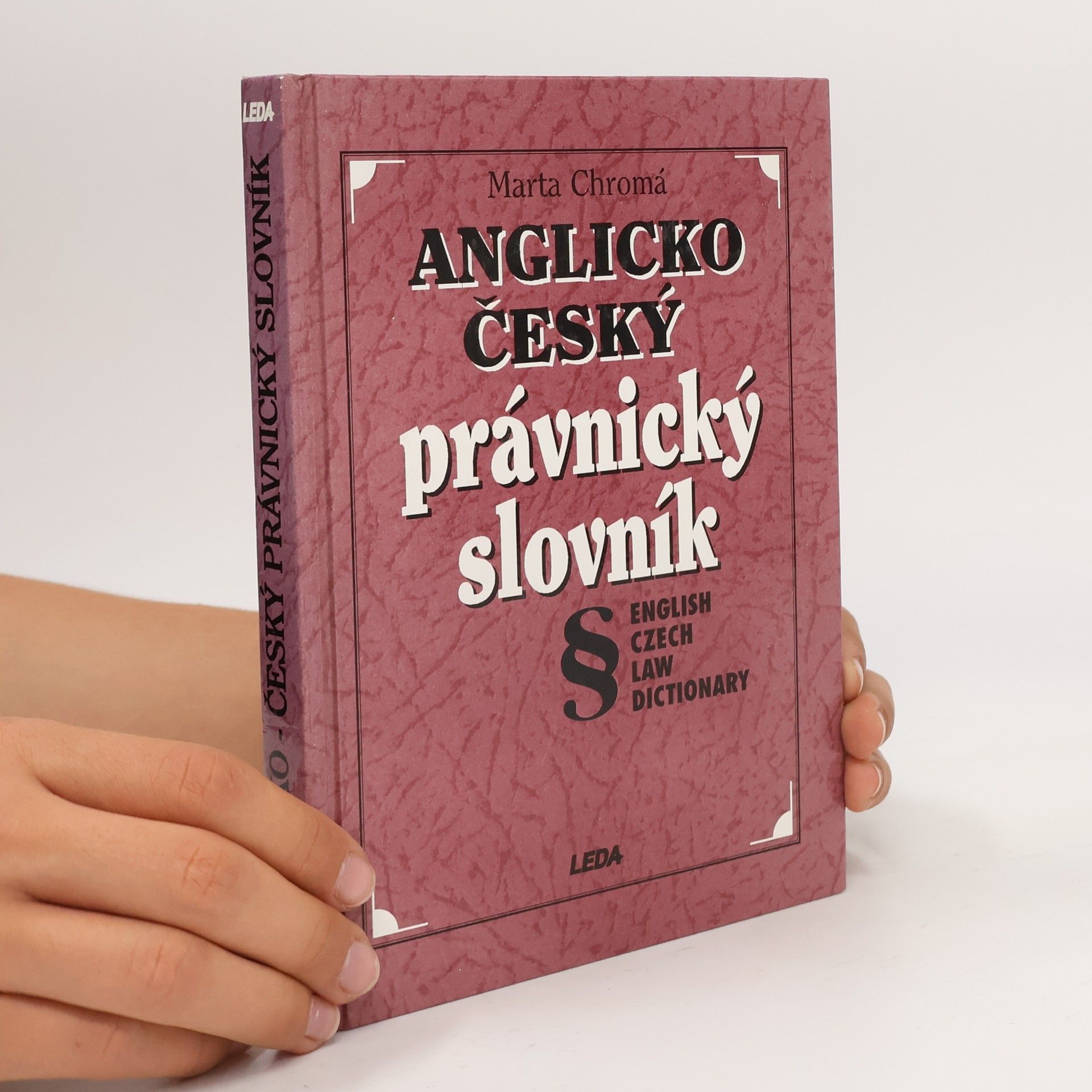 Marta Chromá Anglicko-český právnický slovník
