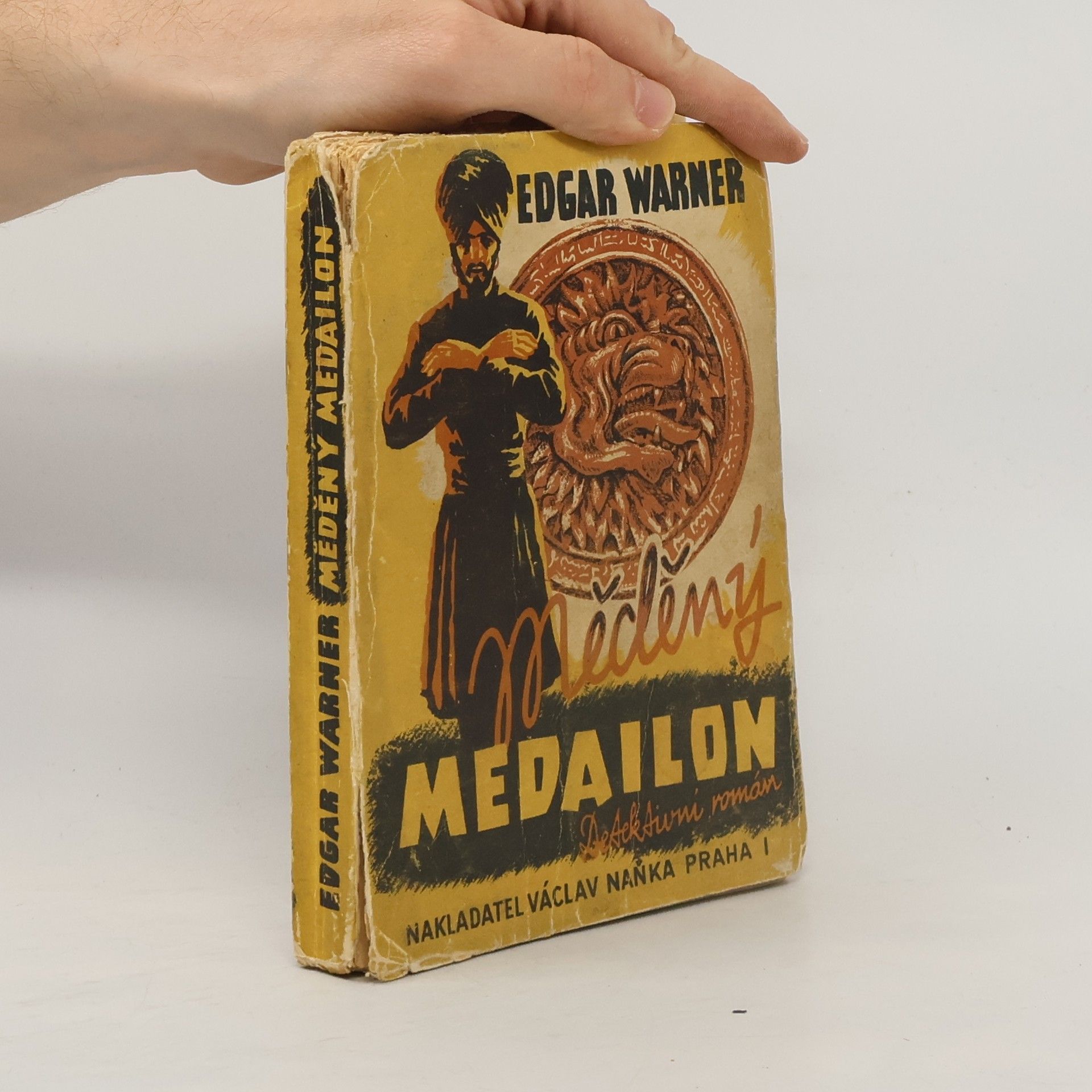 Edgard Warner Měděný medailon